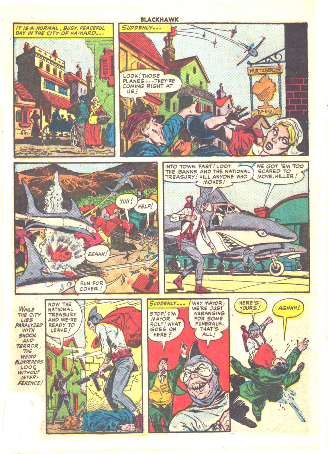 Read online Blackhawk (1957) comic -  Issue #50 - 4