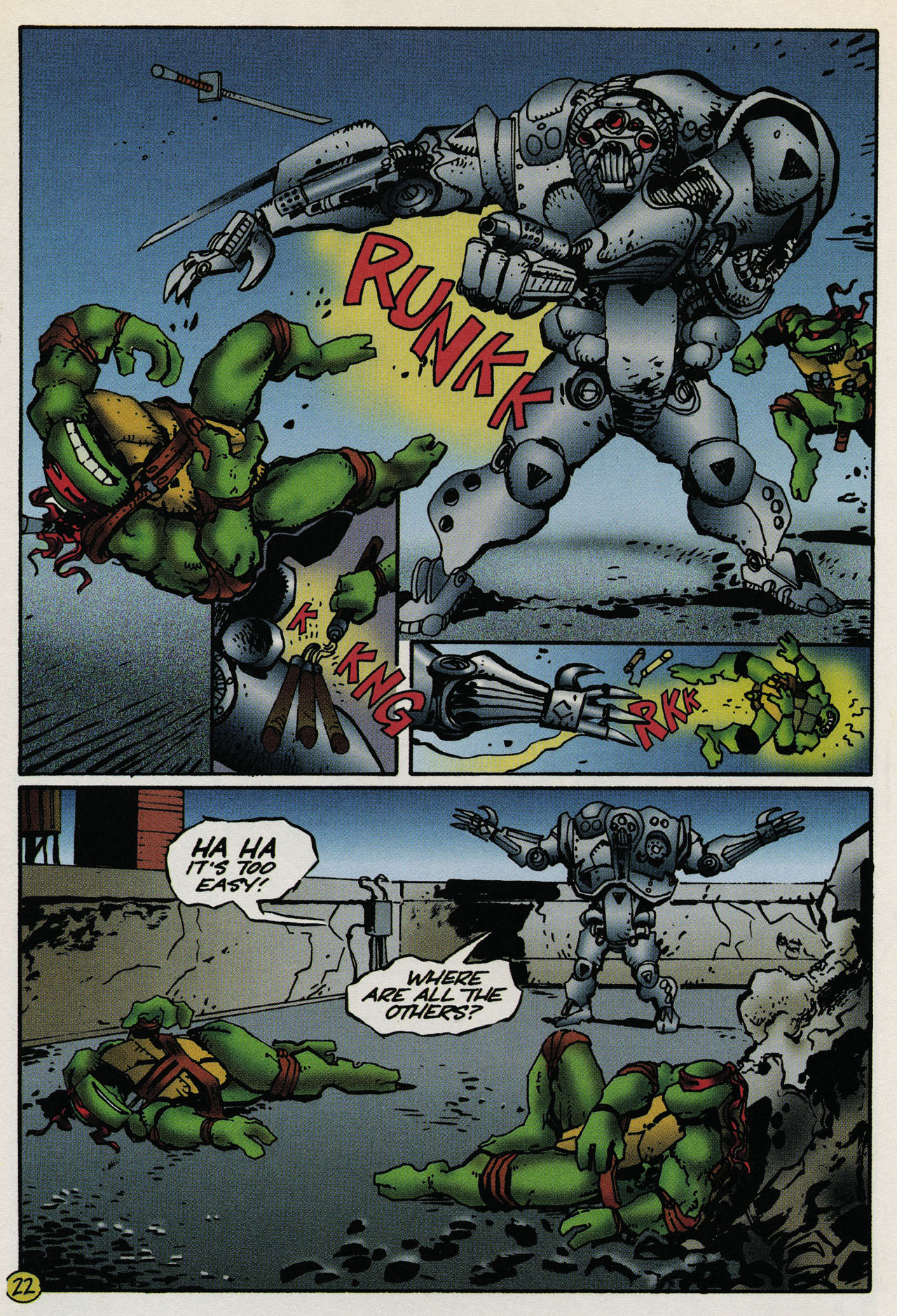 Teenage Mutant Ninja Turtles (1993) Issue #7 #7 - English 24