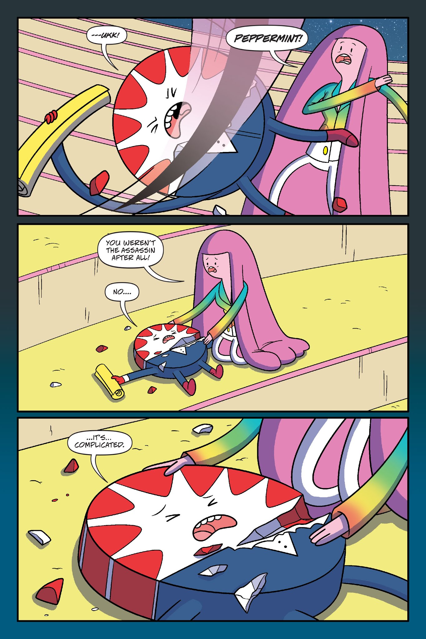 Read online Adventure Time: President Bubblegum comic -  Issue # TPB - 124