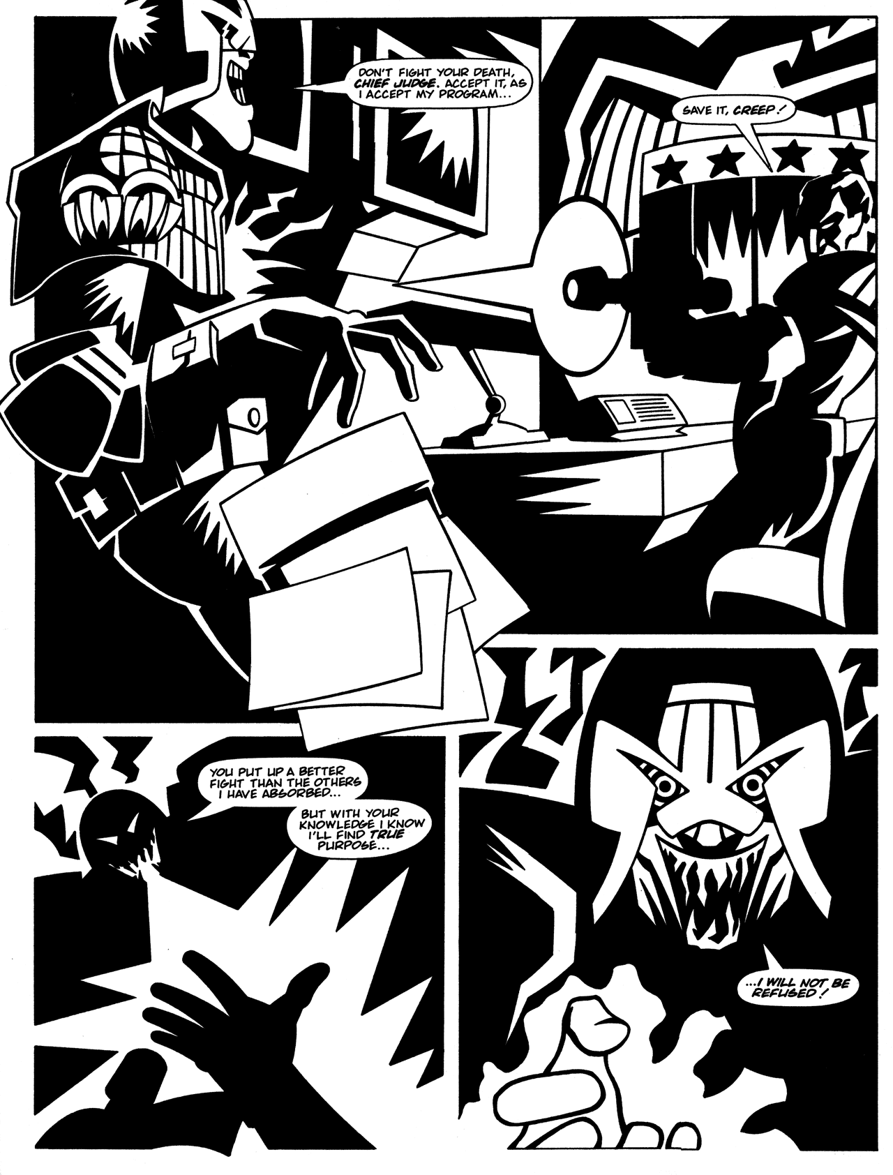 Read online Judge Dredd: The Megazine (vol. 2) comic -  Issue #61 - 16