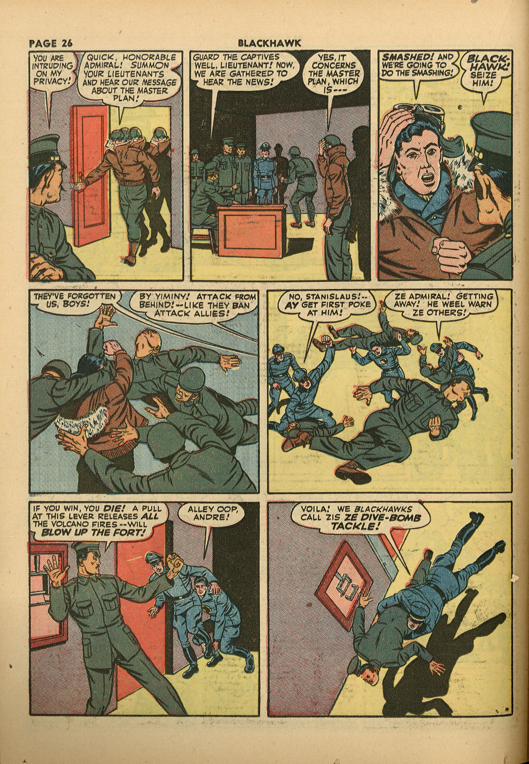 Read online Blackhawk (1957) comic -  Issue #9 - 28
