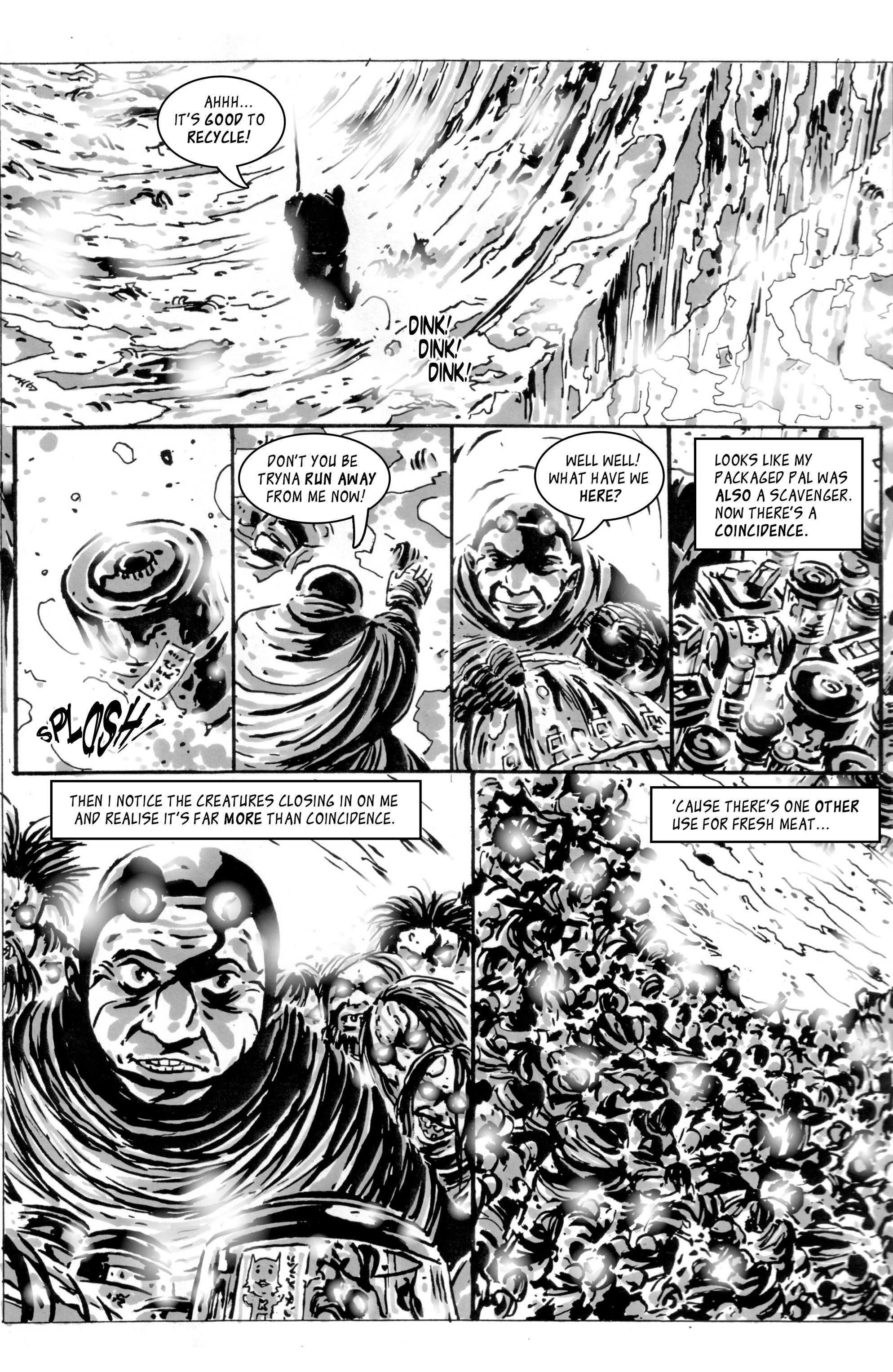 Read online 100% Biodegradable comic -  Issue #1 - 28