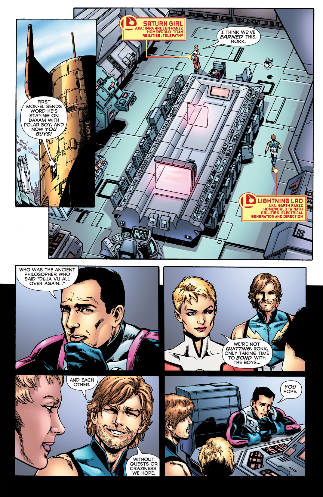 Legion of Super-Heroes (2010) Issue #6 #7 - English 29