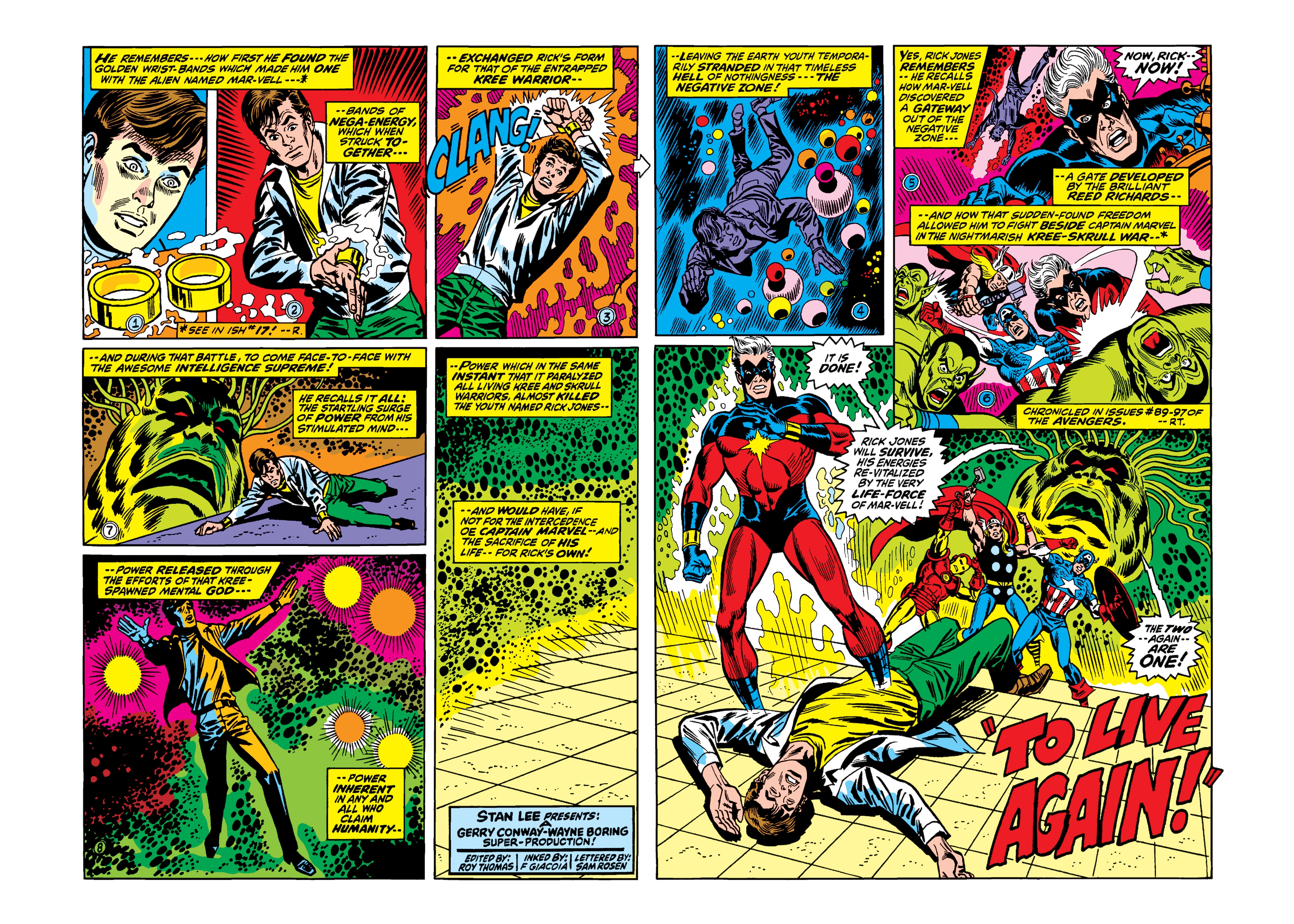 Read online Marvel Masterworks: Captain Marvel comic -  Issue # TPB 3 (Part 1) - 9