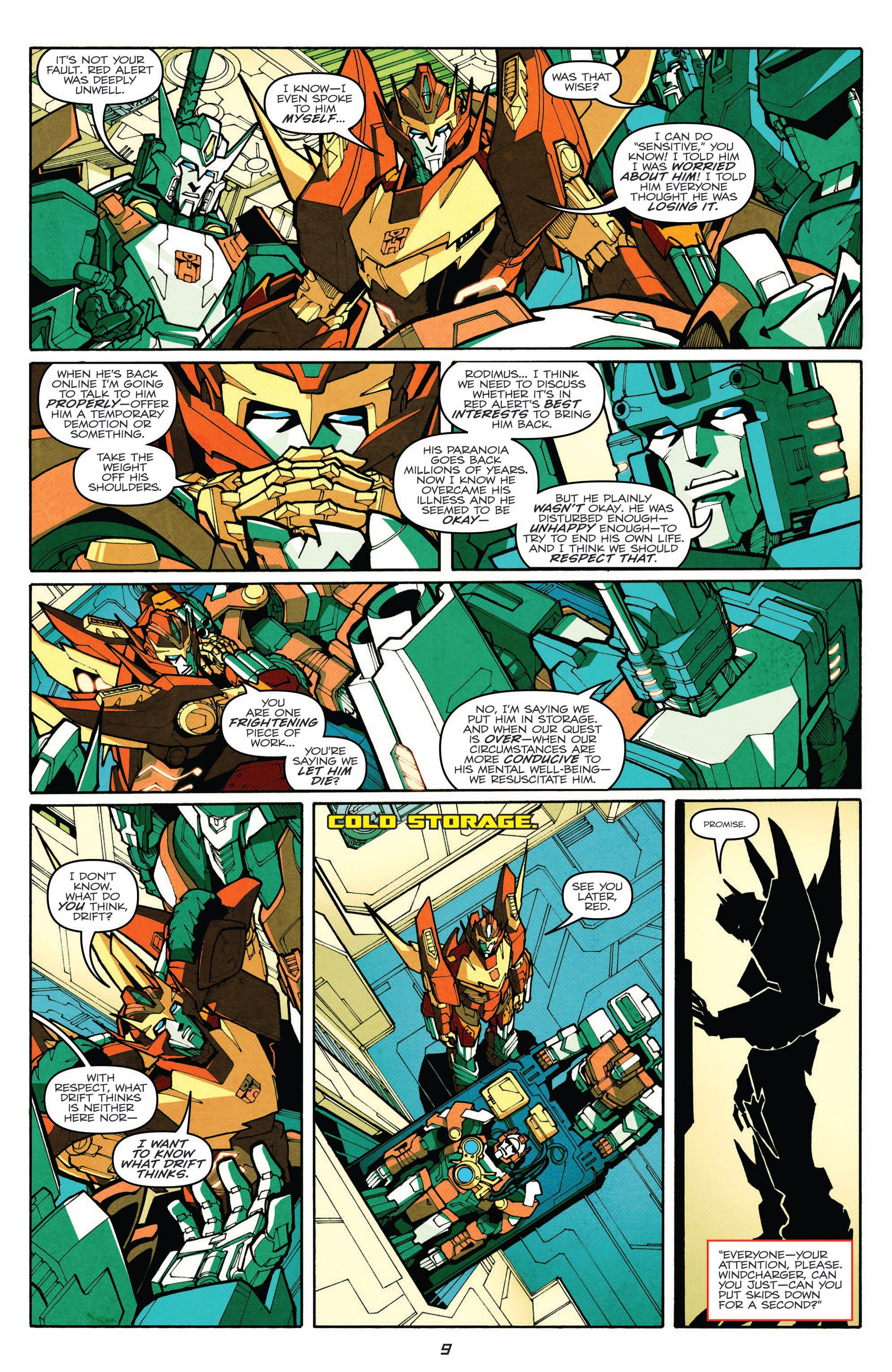 Read online The Transformers: More Than Meets The Eye comic -  Issue #11 - 12