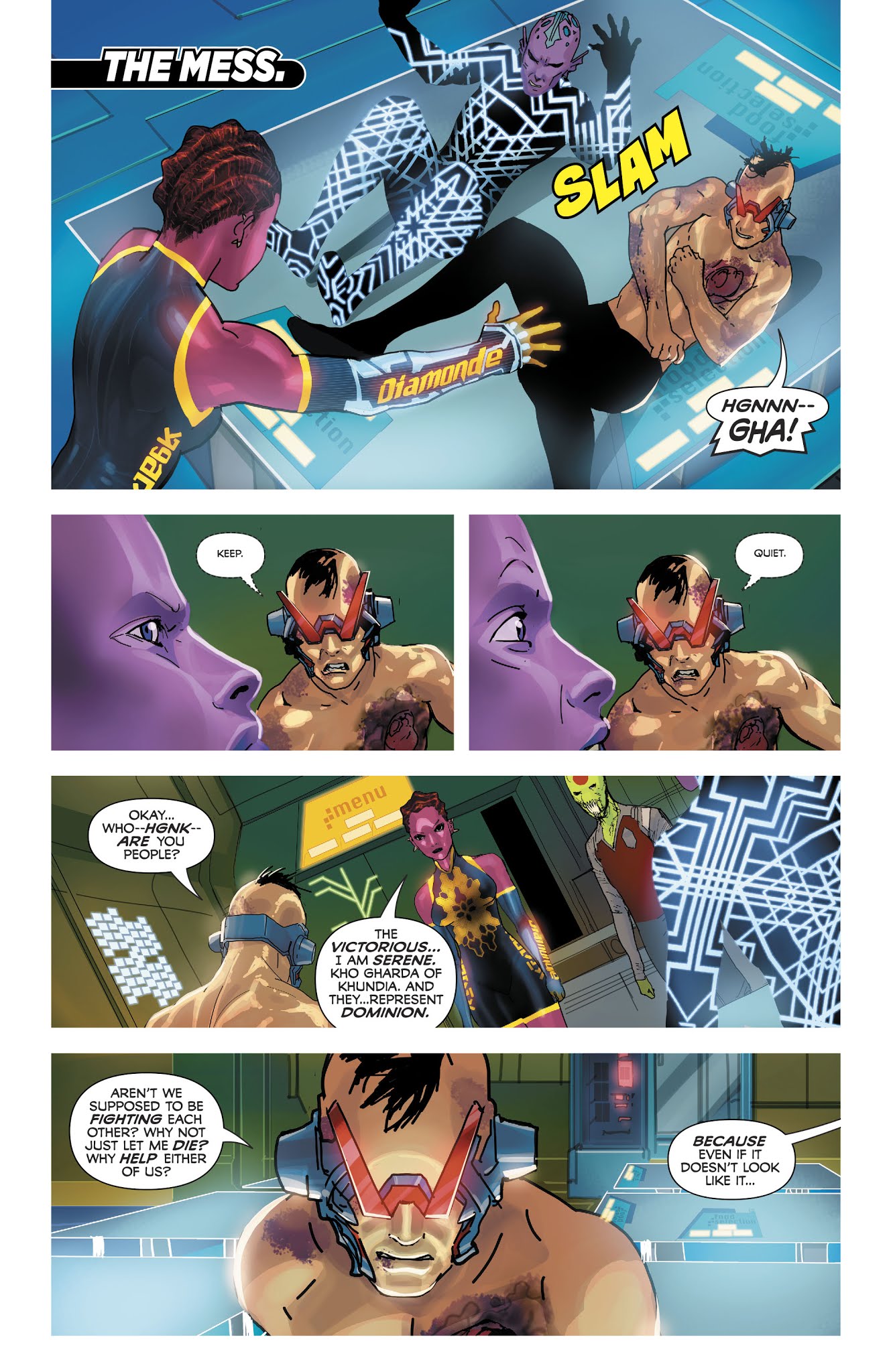 Read online Electric Warriors comic -  Issue #2 - 16