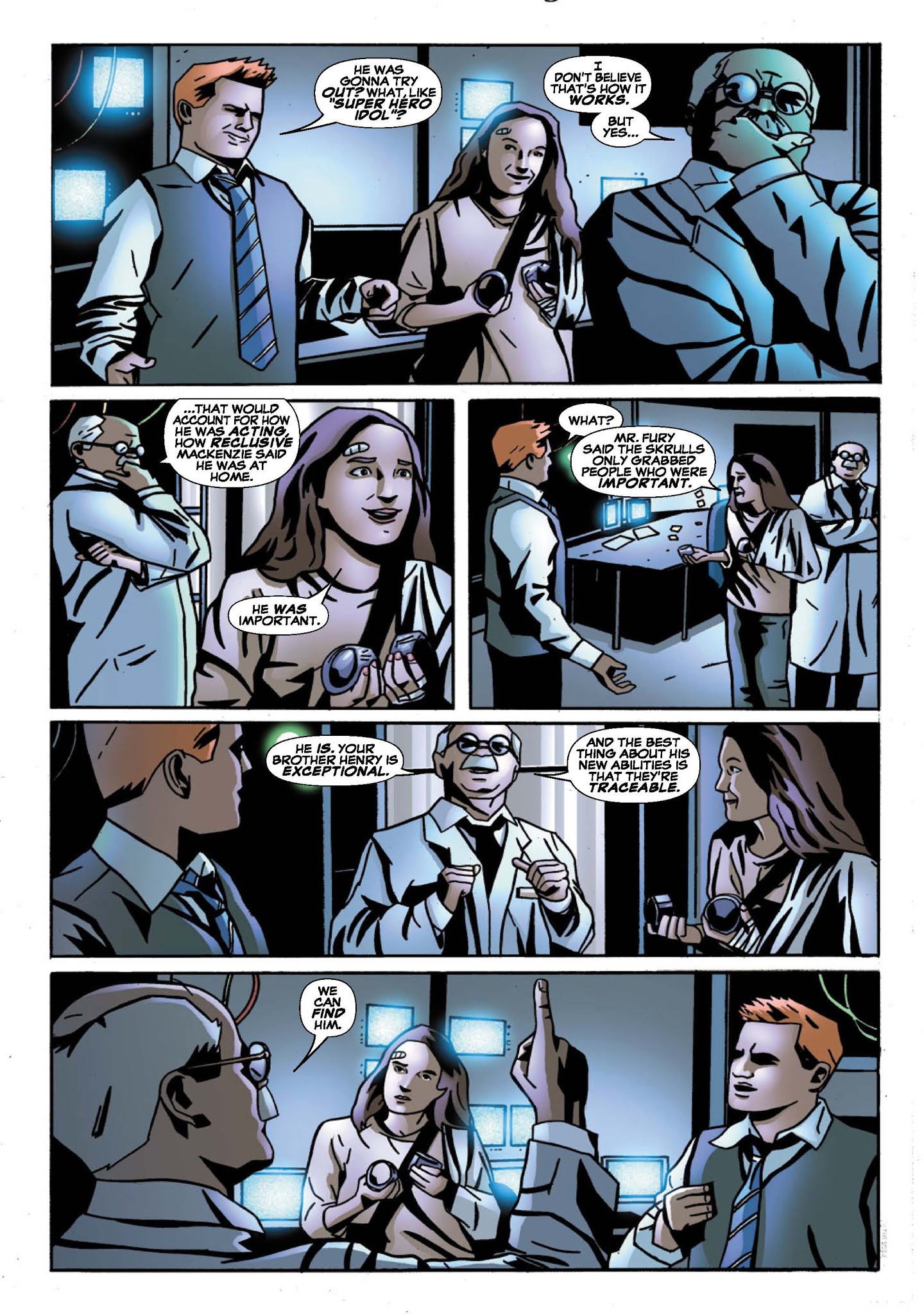 Read online Secret Invasion: Home Invasion comic -  Issue #5 - 13