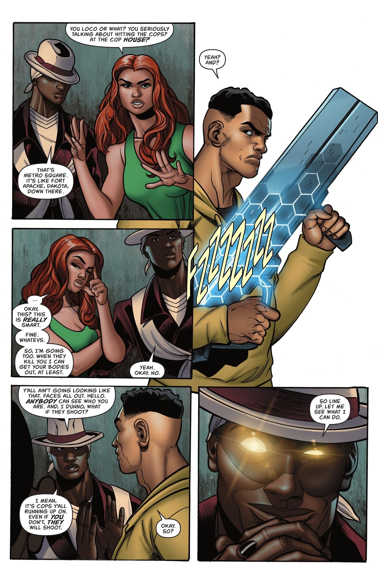 Read online Blood Syndicate: Season One comic -  Issue #4 - 5