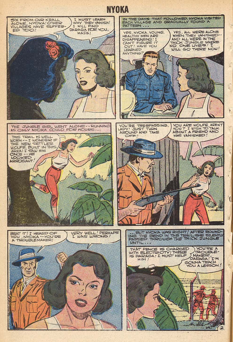 Read online Nyoka the Jungle Girl (1955) comic -  Issue #17 - 4