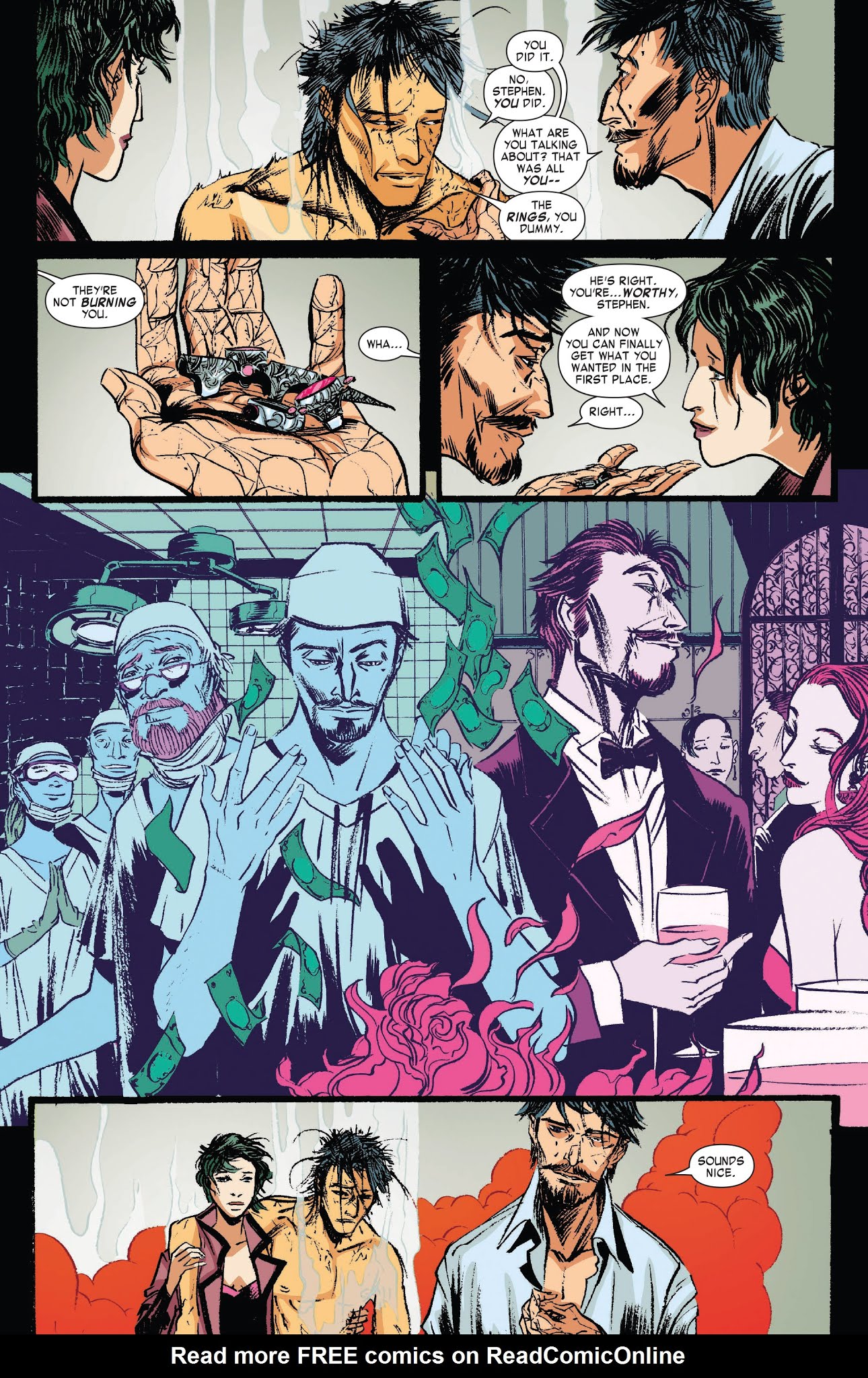Read online Doctor Strange: Strange Origin comic -  Issue # TPB - 100