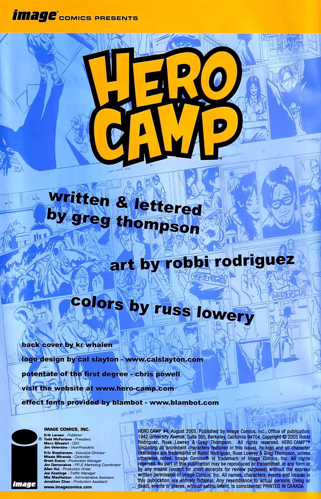 Read online Hero Camp comic -  Issue #4 - 2