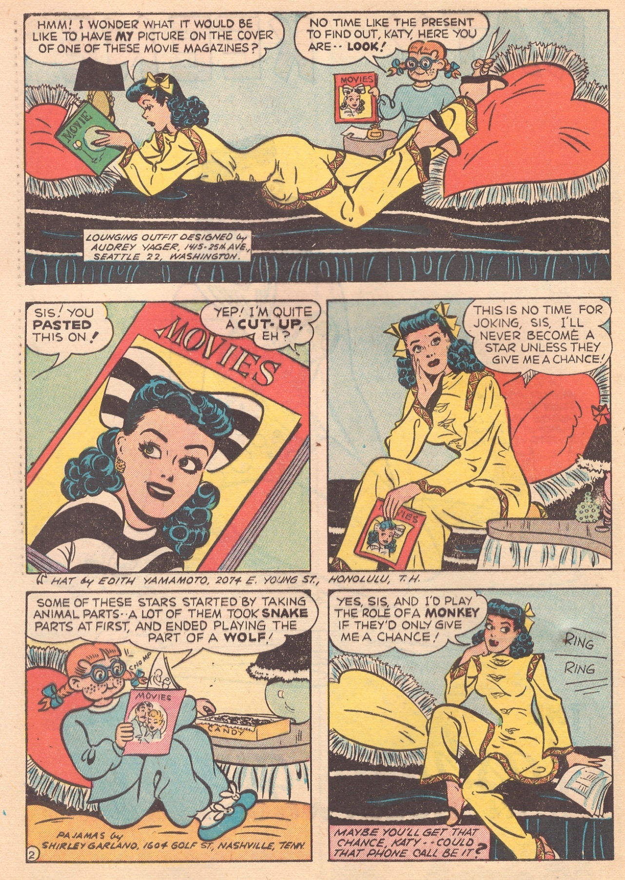 Read online Suzie Comics comic -  Issue #75 - 46