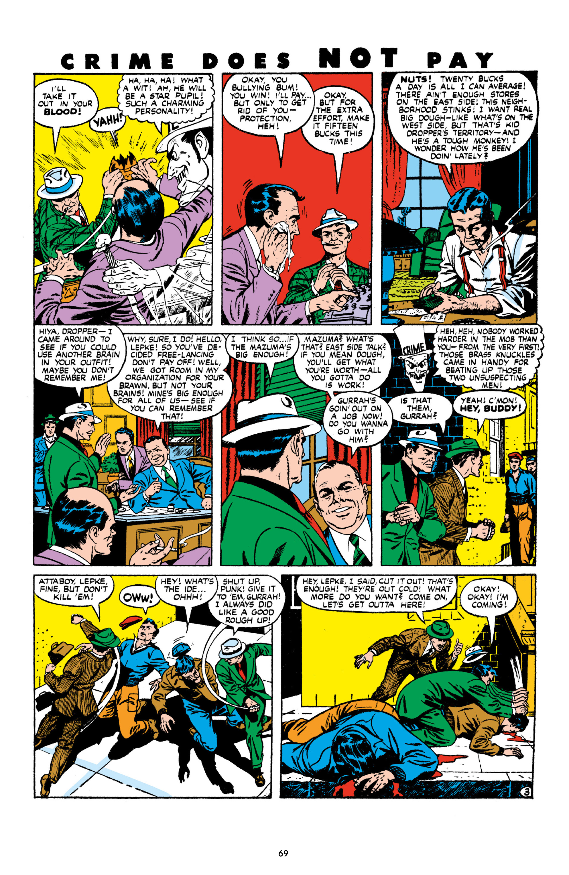 Read online Crime Does Not Pay Archives comic -  Issue # TPB 9 (Part 1) - 71