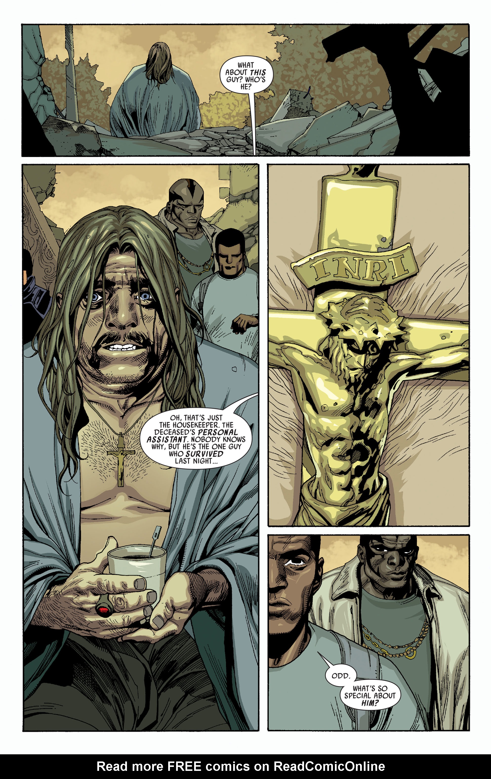 Read online Ultimate Avengers comic -  Issue #9 - 12