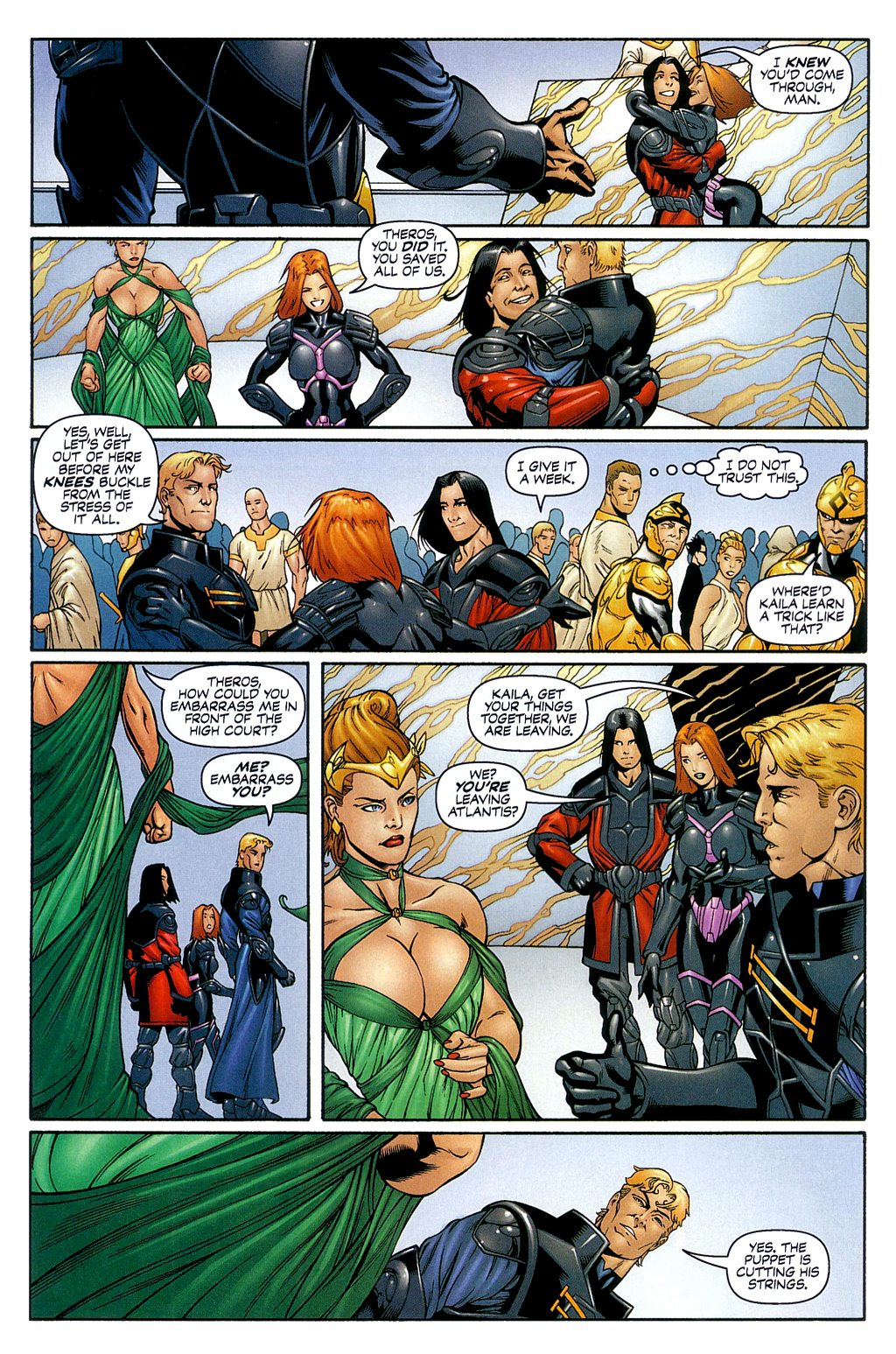 Read online Black Tide comic -  Issue #3 - 8