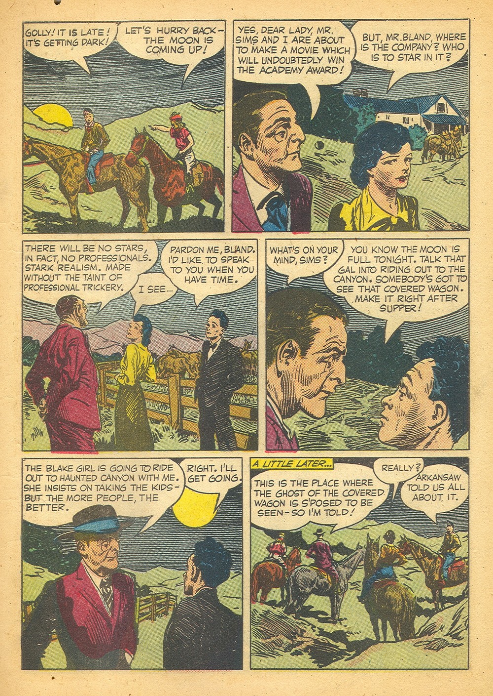 Read online Four Color Comics comic -  Issue #554 - 7