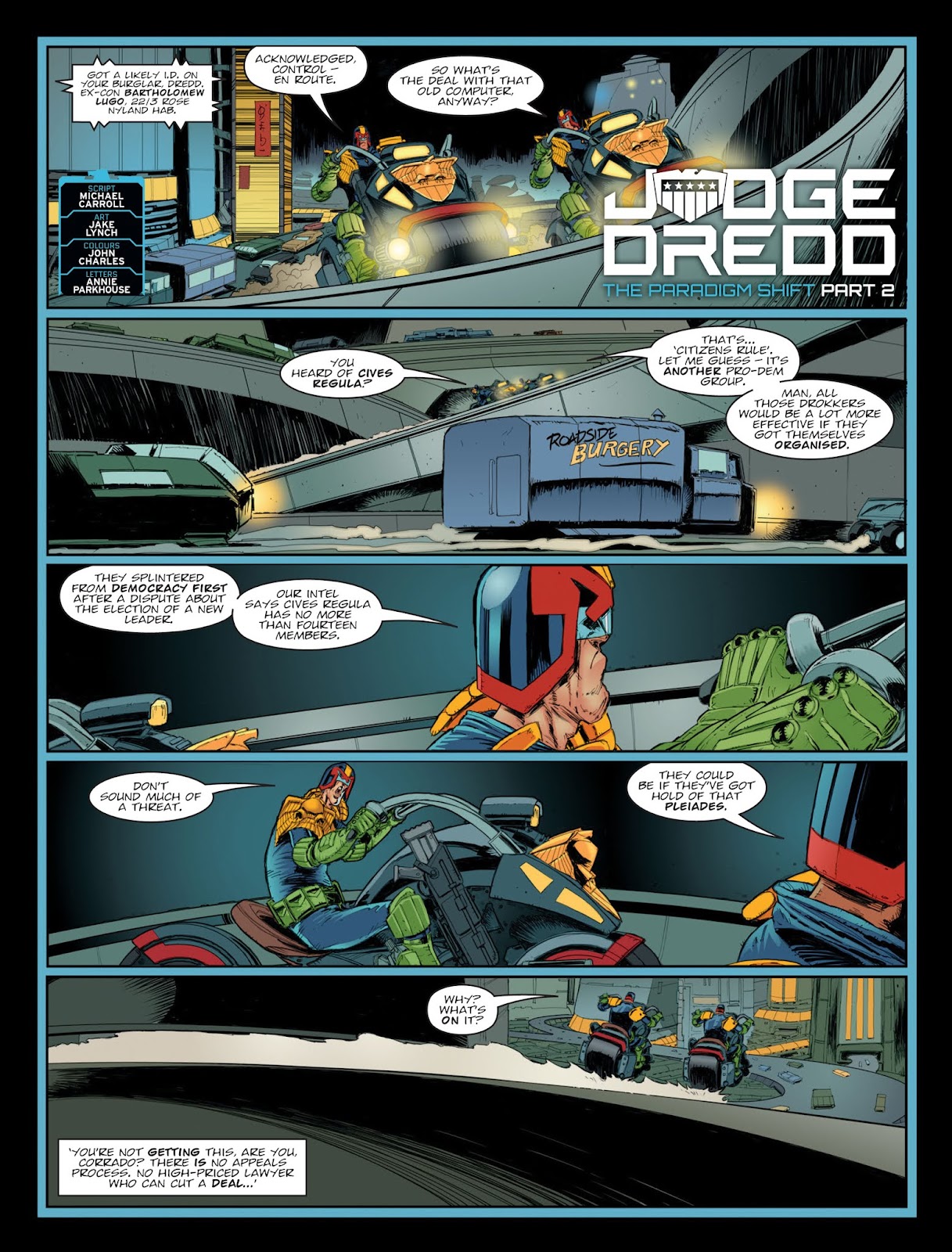 2000 AD issue 2083 - Page 3