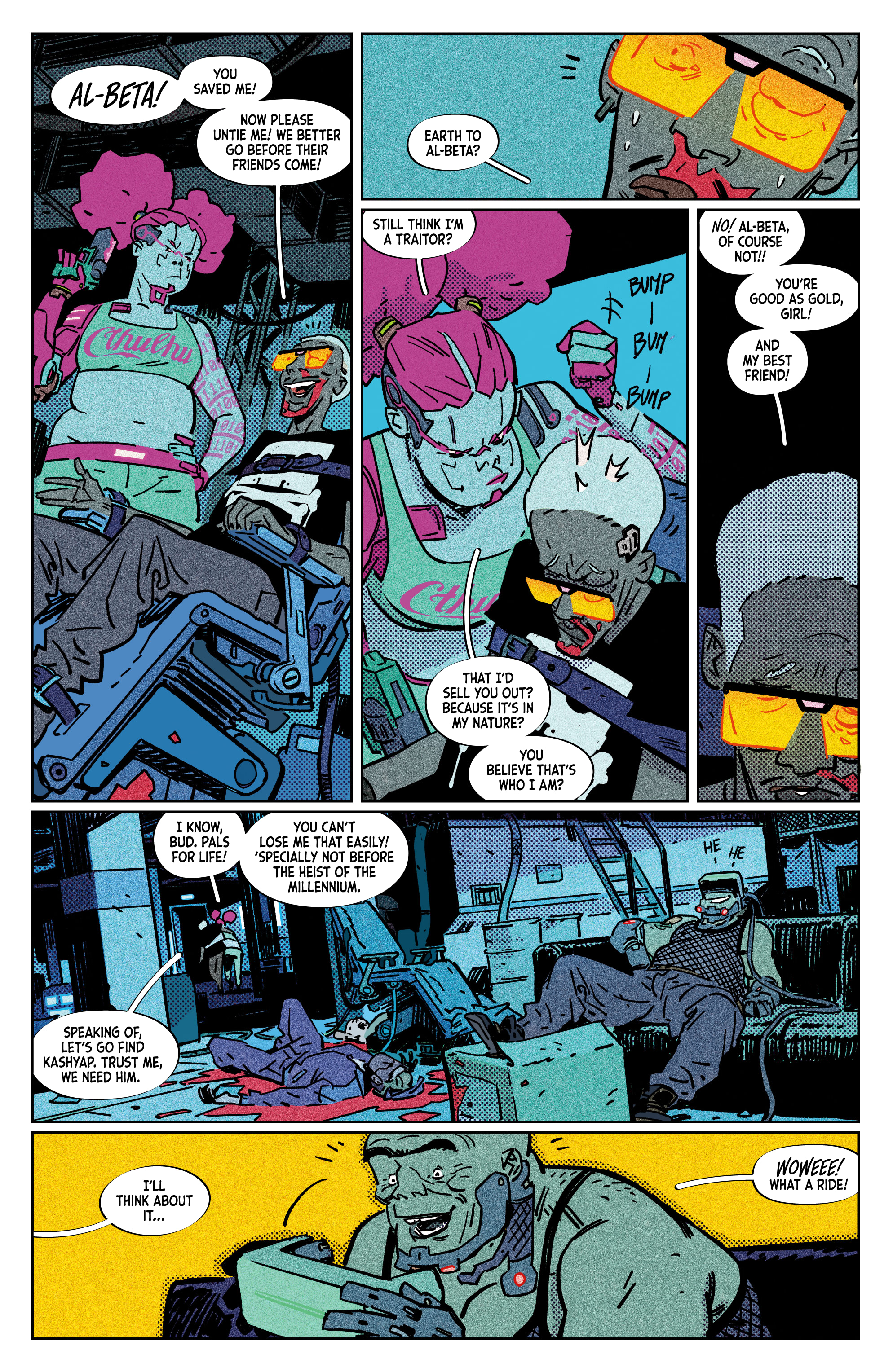 Read online Cyberpunk 2077: Blackout comic -  Issue #2 - 20