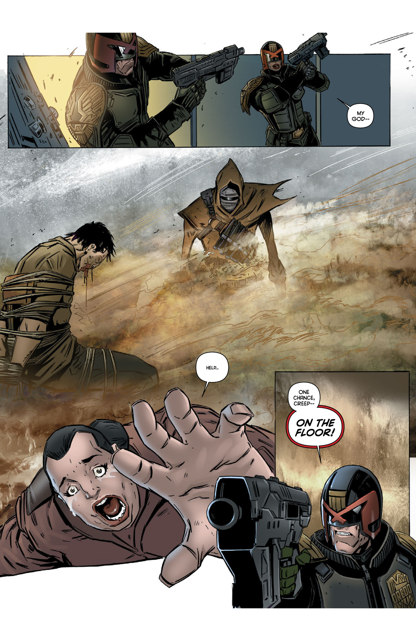 Read online Dredd: Dust comic -  Issue #1 - 18