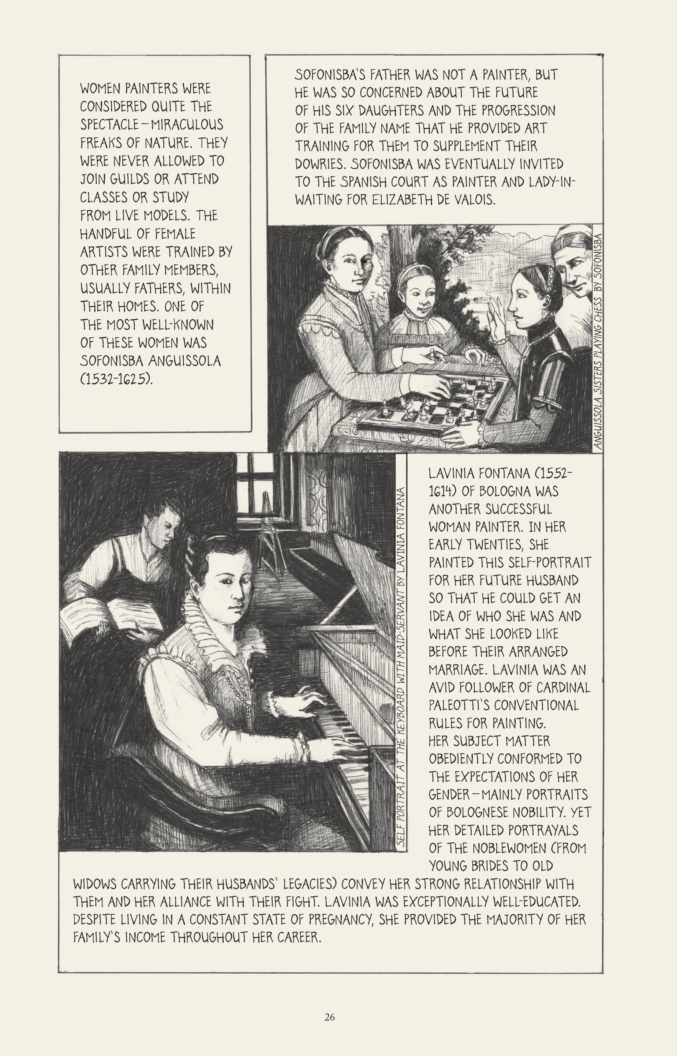 Read online I Know What I Am: The Life and Times of Artemisia Gentileschi comic -  Issue # TPB (Part 1) - 35