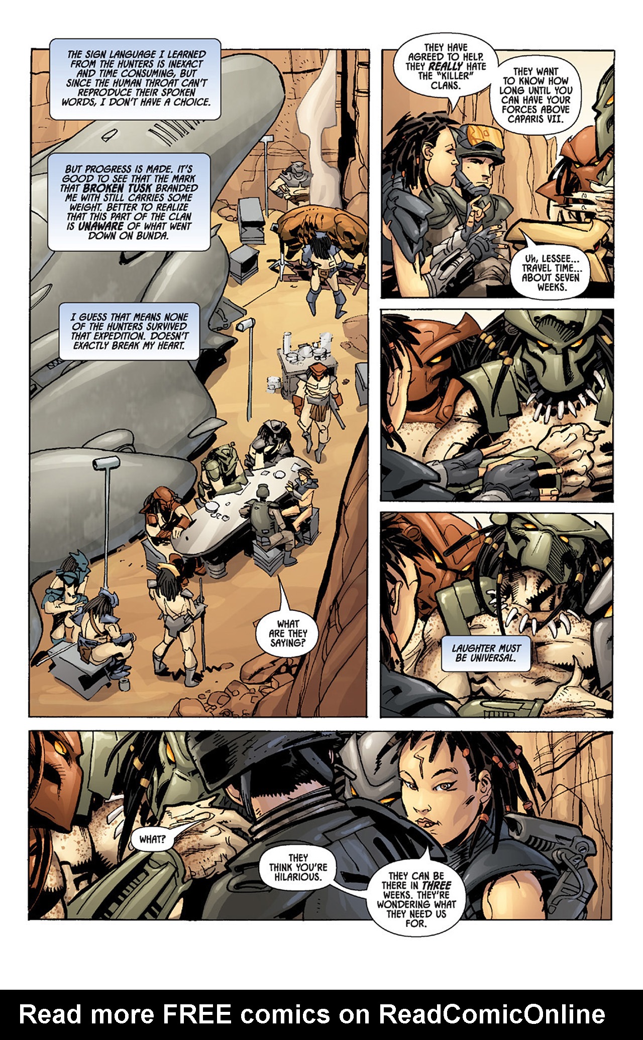 Read online Aliens vs. Predator: Three World War comic -  Issue #3 - 12