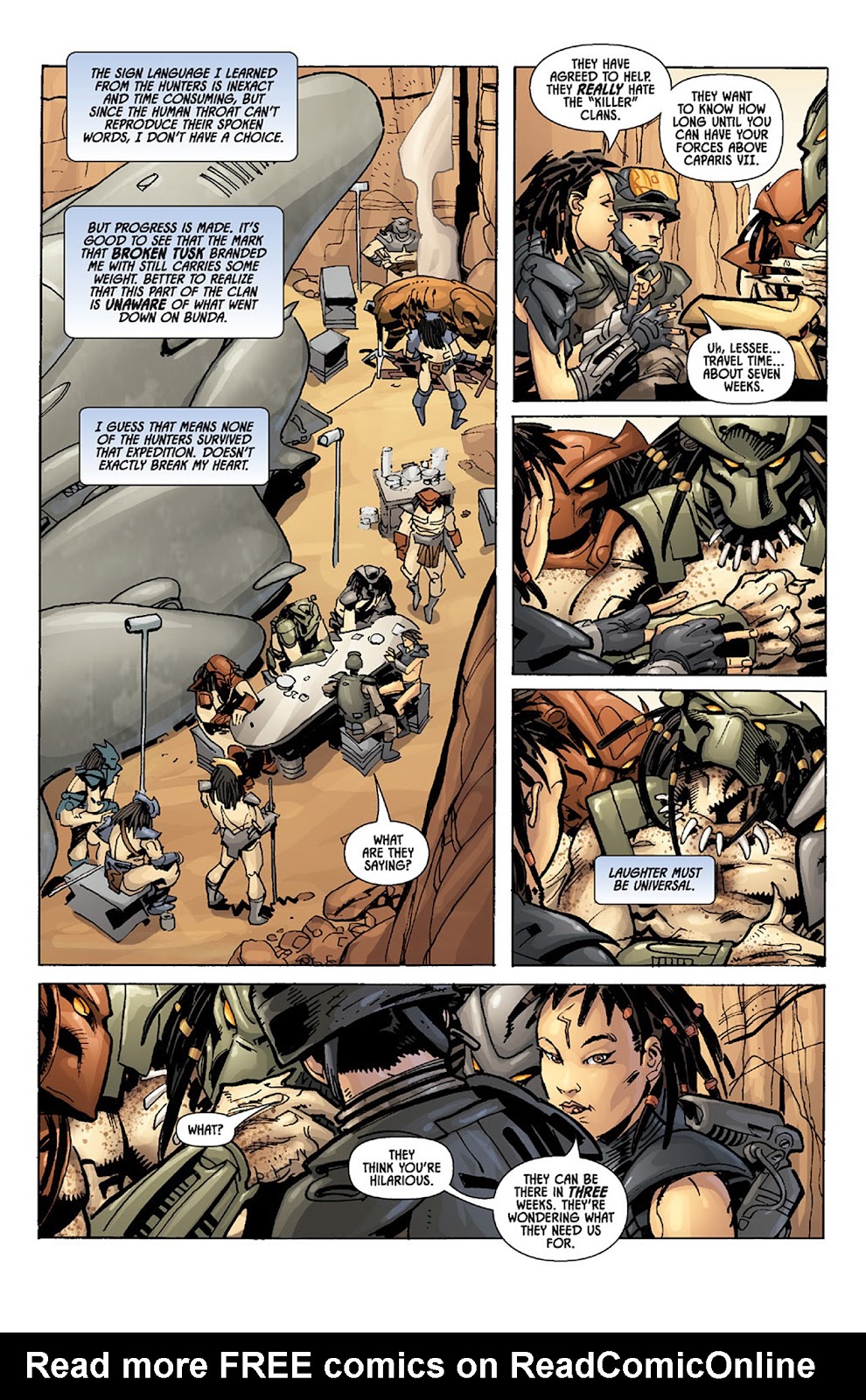 Aliens vs. Predator: Three World War issue 3 - Page 12