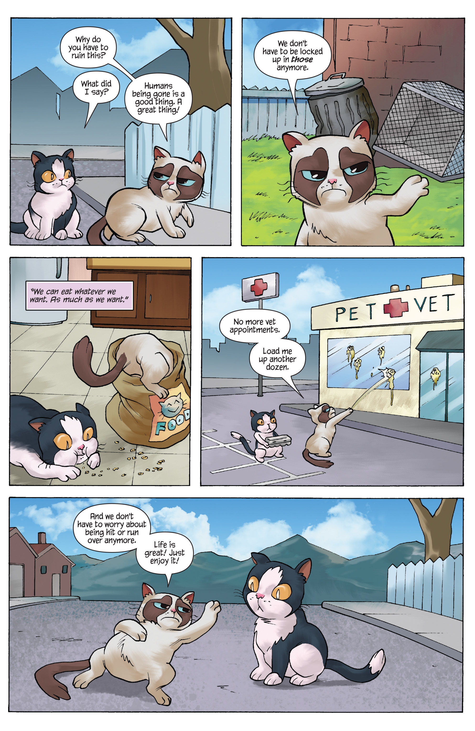 Read online Grumpy Cat & Pokey comic -  Issue #5 - 23