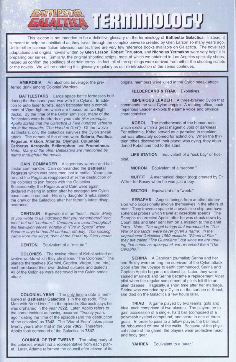 Read online Battlestar Galactica (1995) comic -  Issue #2 - 29