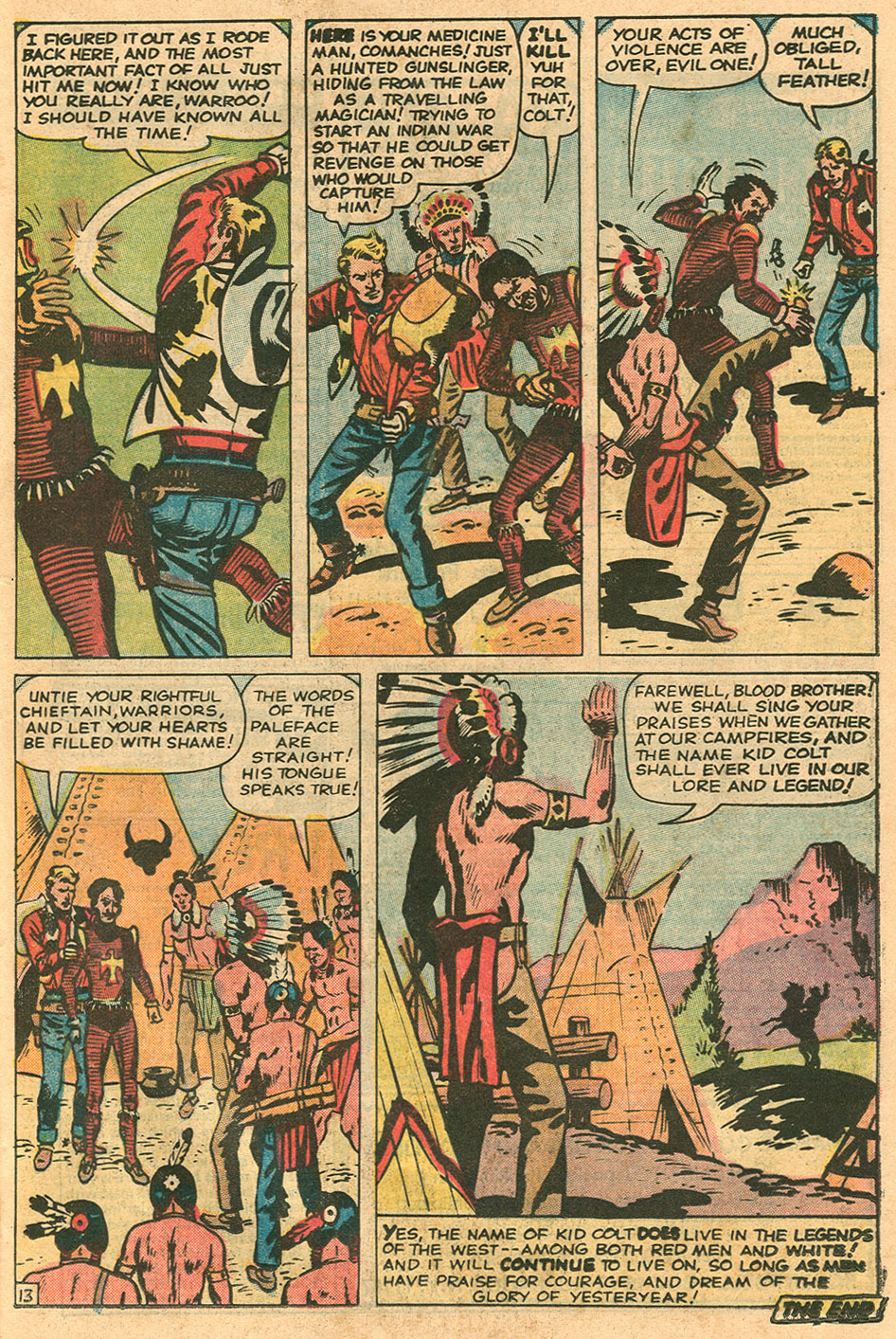 Read online Kid Colt Outlaw comic -  Issue #178 - 21