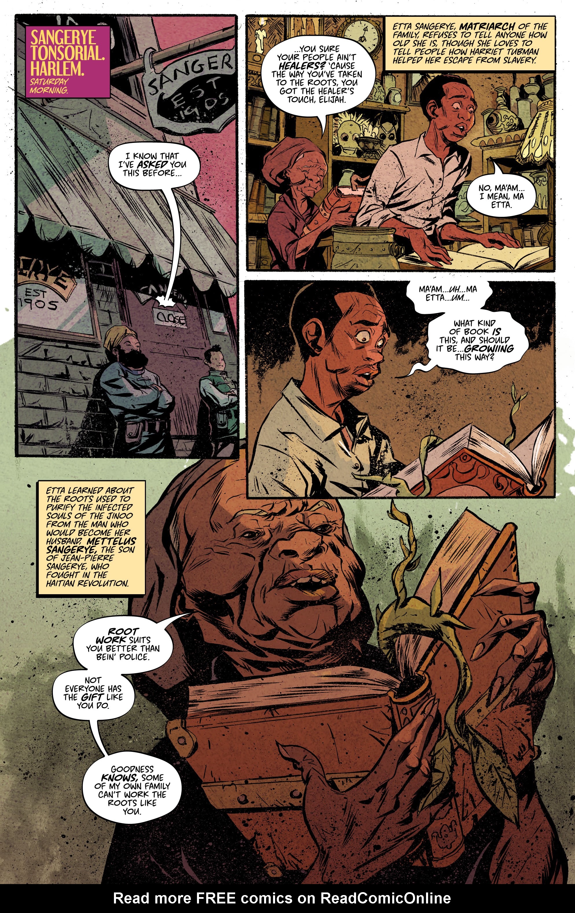 Read online Bitter Root comic -  Issue #11 - 10