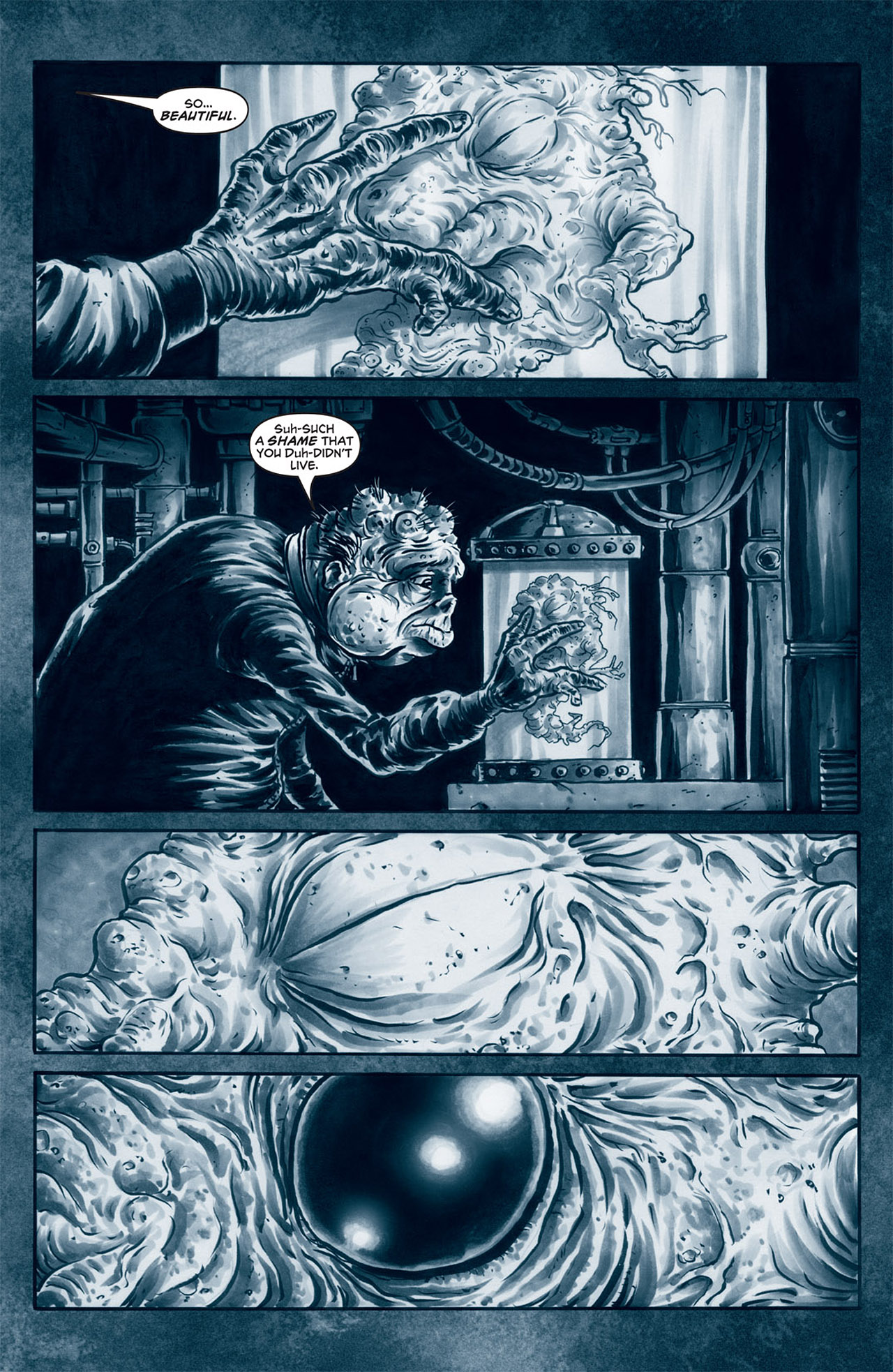 Read online Elephantmen comic -  Issue #37 - 38