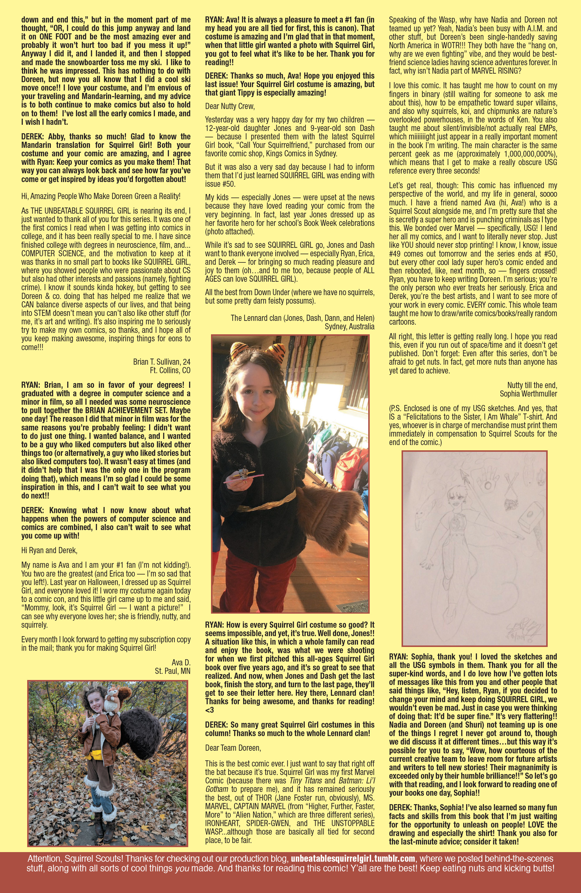 Read online The Unbeatable Squirrel Girl II comic -  Issue #50 - 24