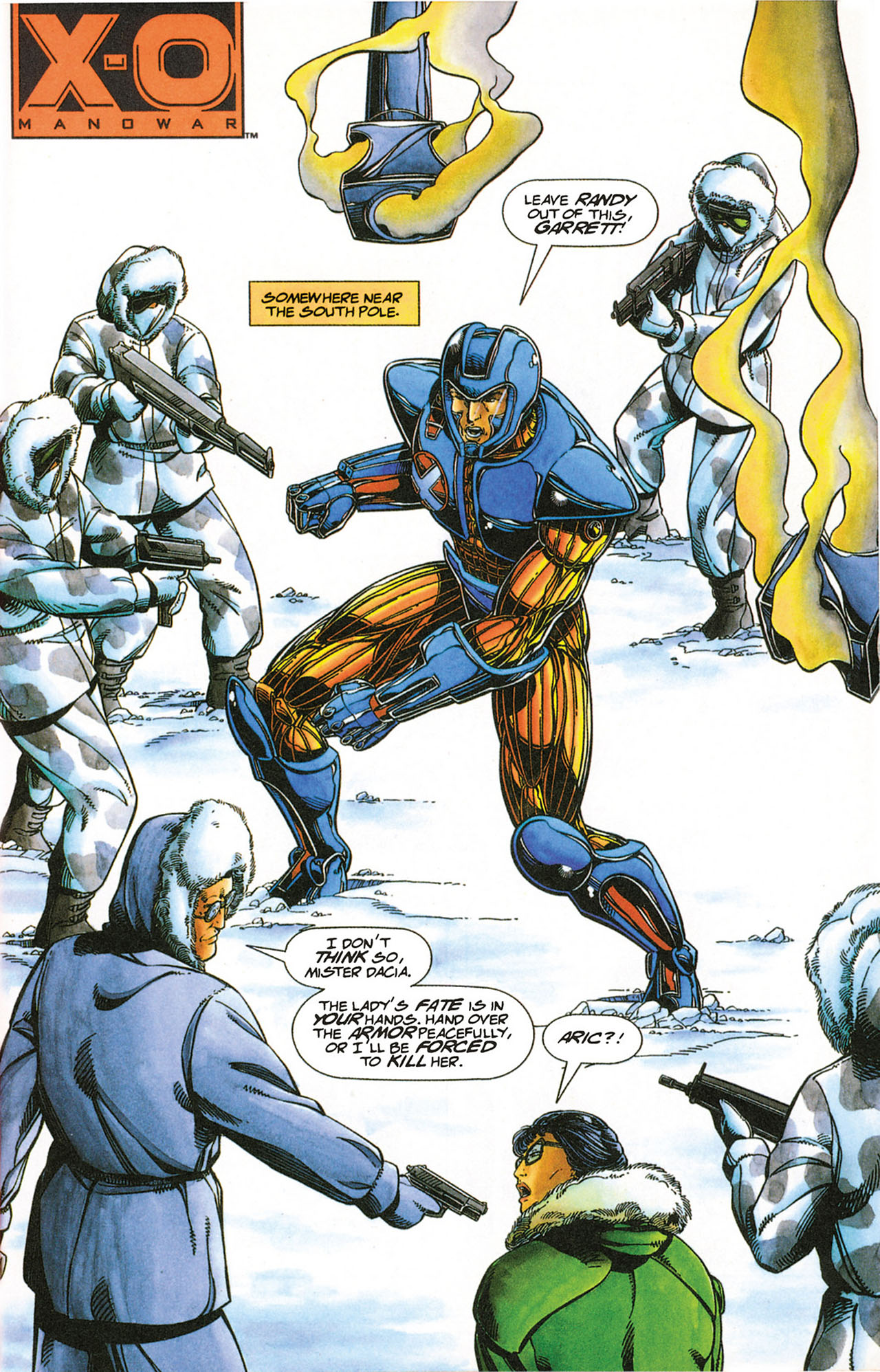 Read online X-O Manowar (1992) comic -  Issue #19 - 2