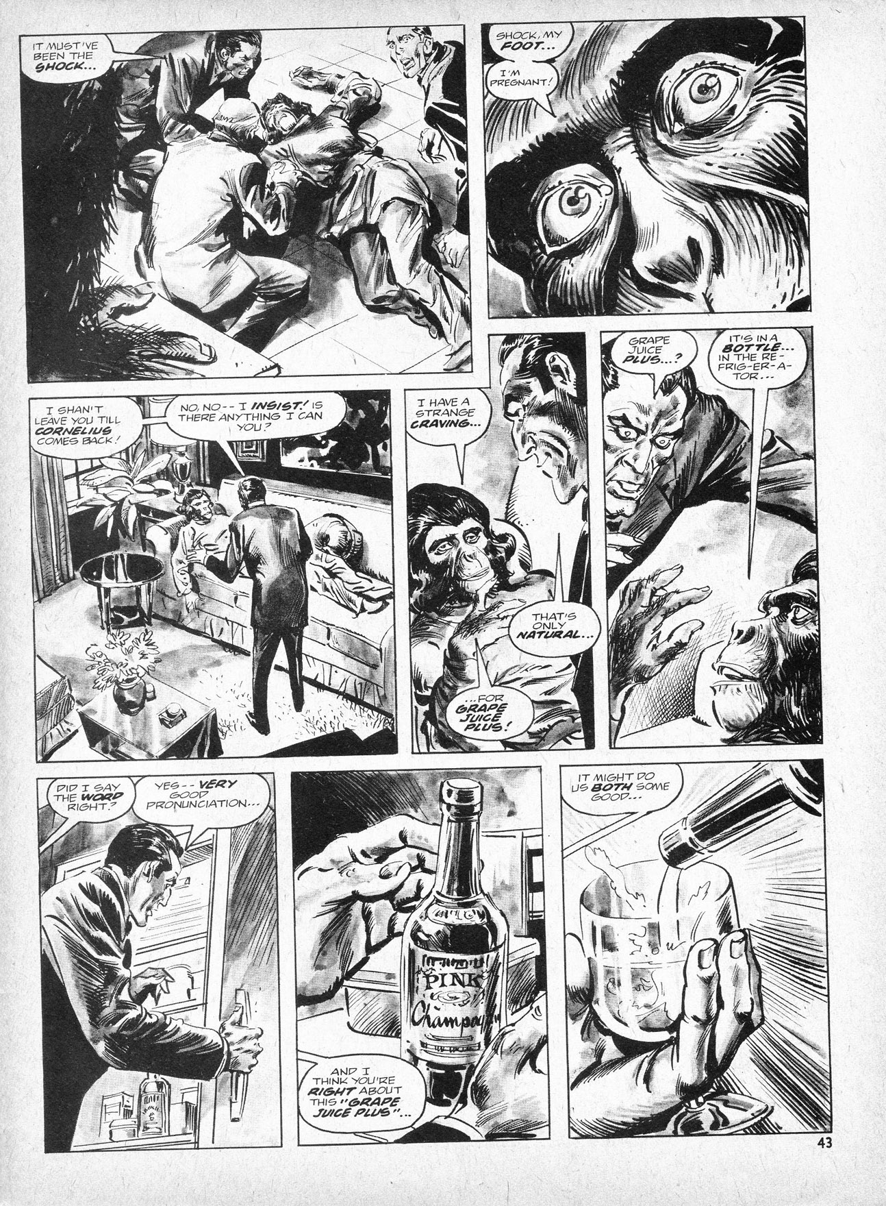 Read online Planet of the Apes comic -  Issue #14 - 43