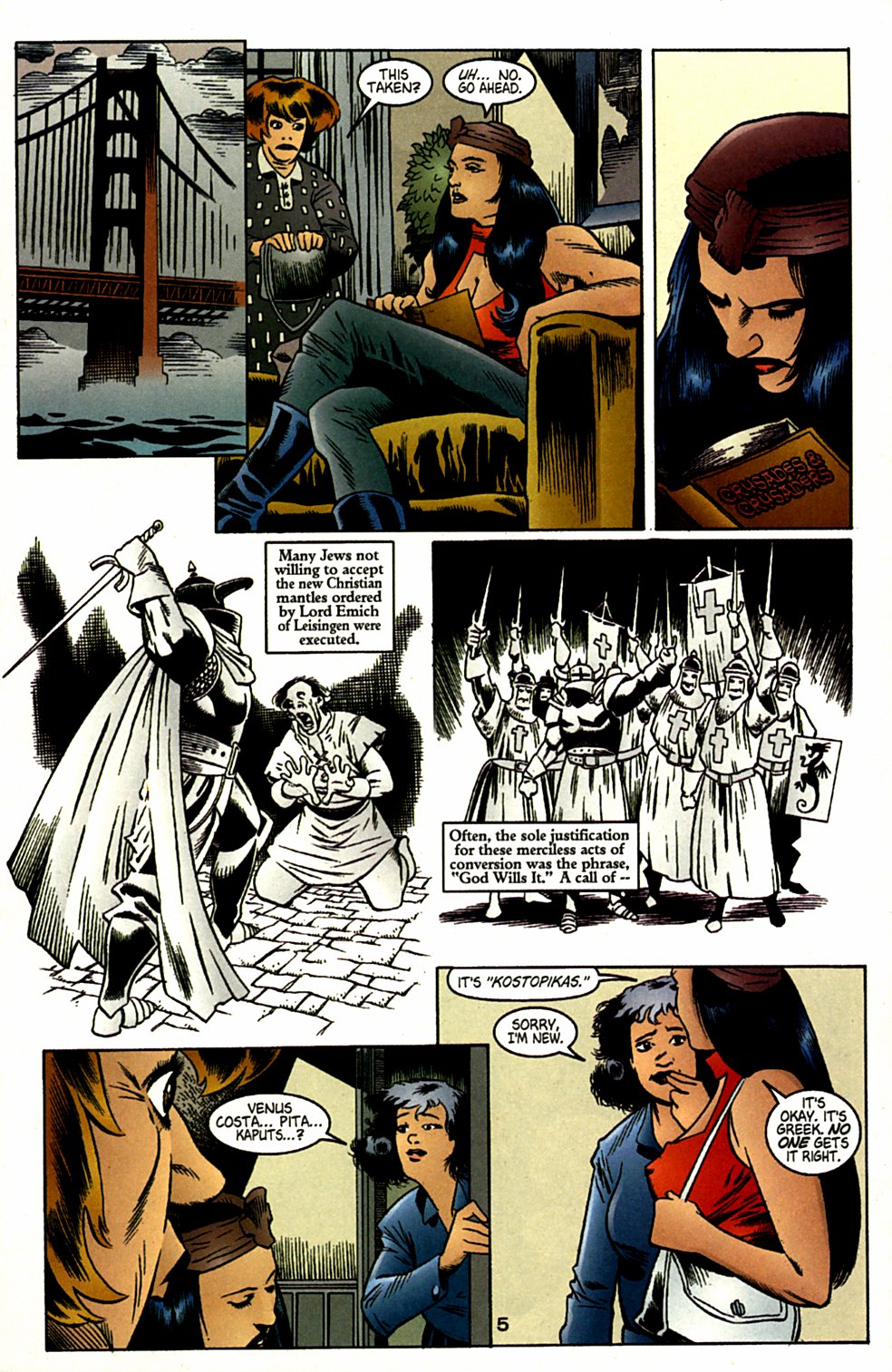 Read online The Crusades comic -  Issue #2 - 6