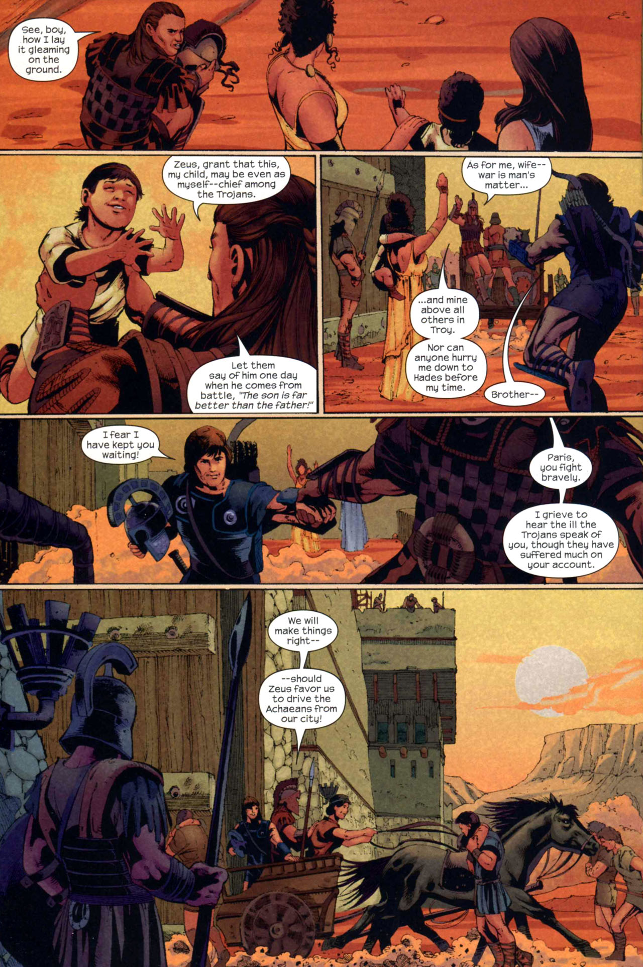 Read online The Iliad comic -  Issue #3 - 7