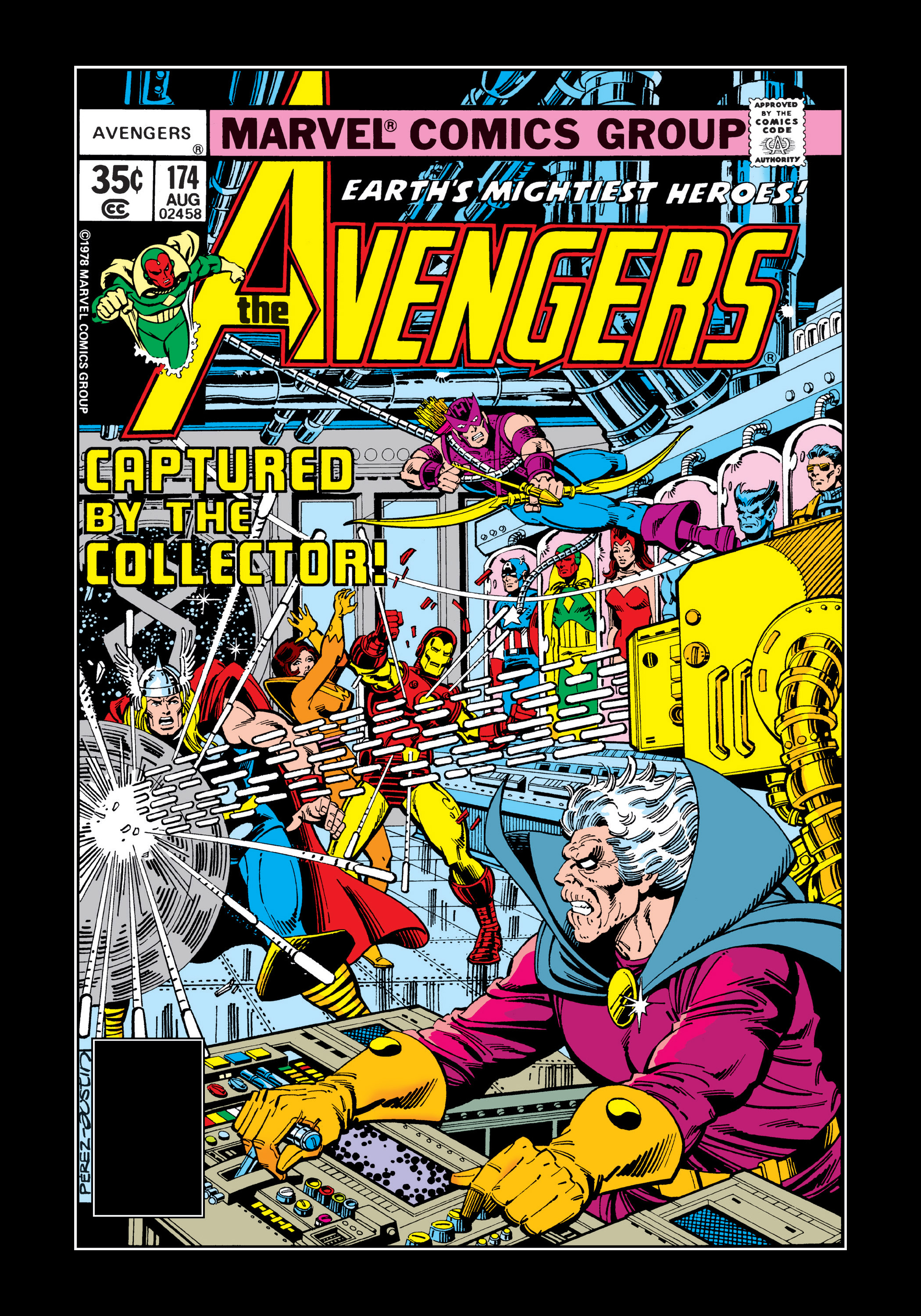 Read online Marvel Masterworks: The Avengers comic -  Issue # TPB 17 (Part 3) - 60