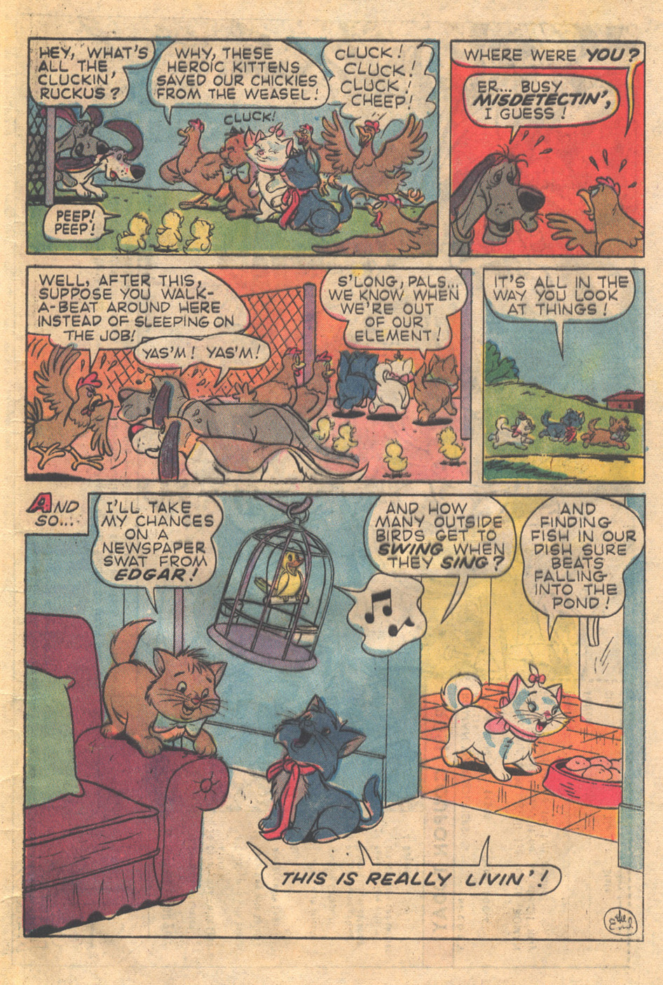 Read online O'Malley and the Alley Cats comic -  Issue #9 - 48