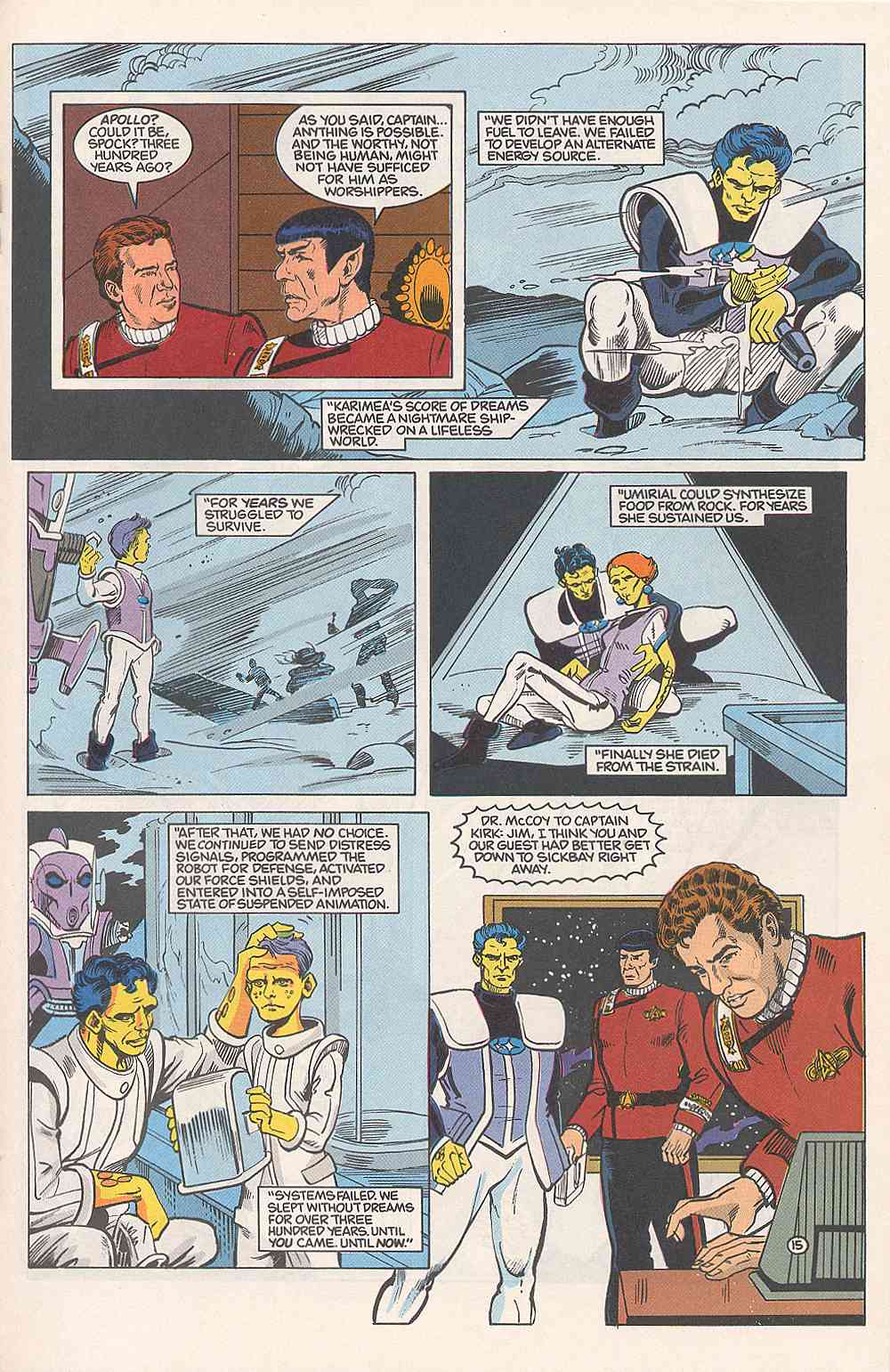 Read online Star Trek (1989) comic -  Issue #13 - 18