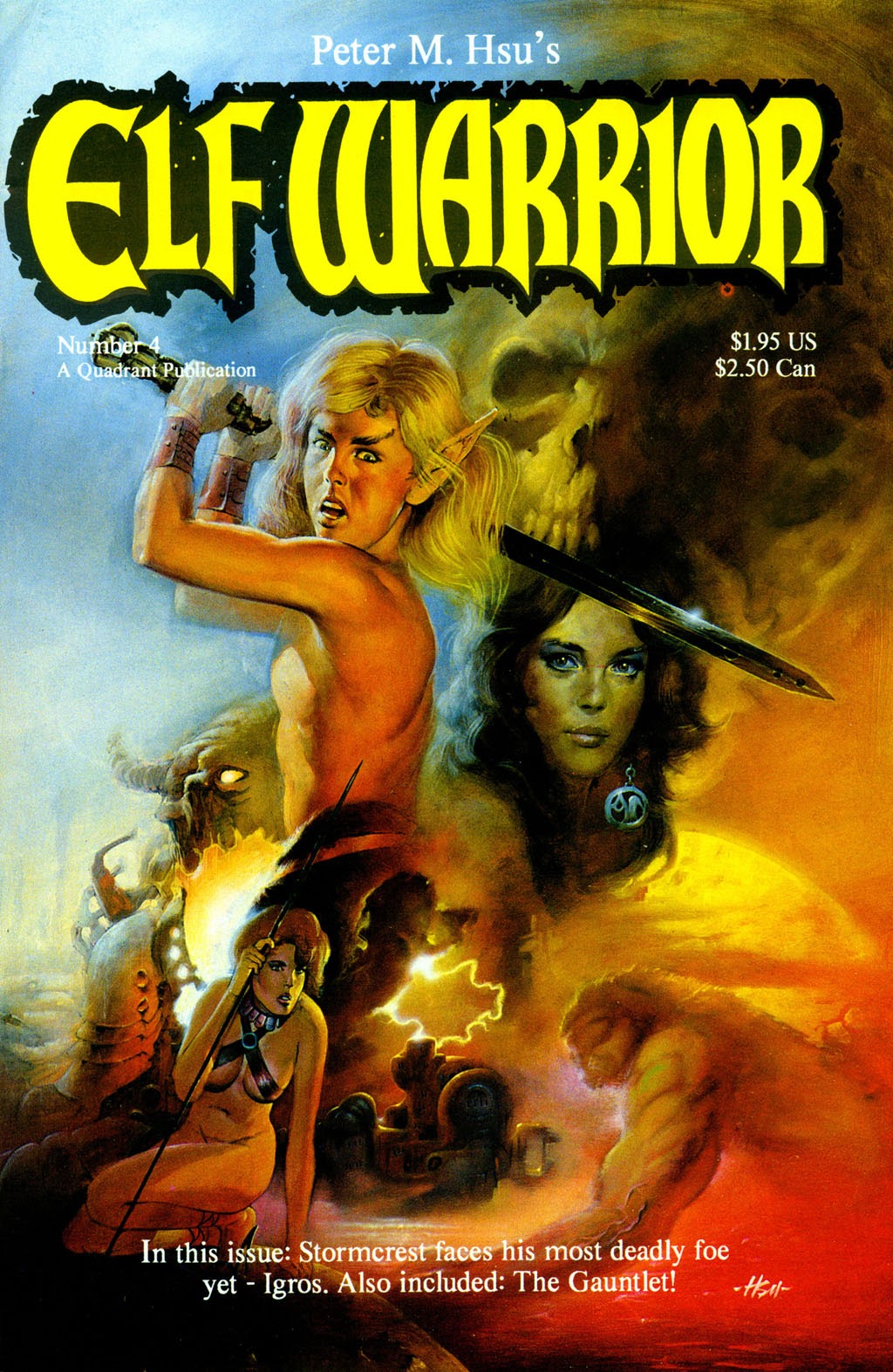Read online Elf Warrior comic -  Issue #4 - 1