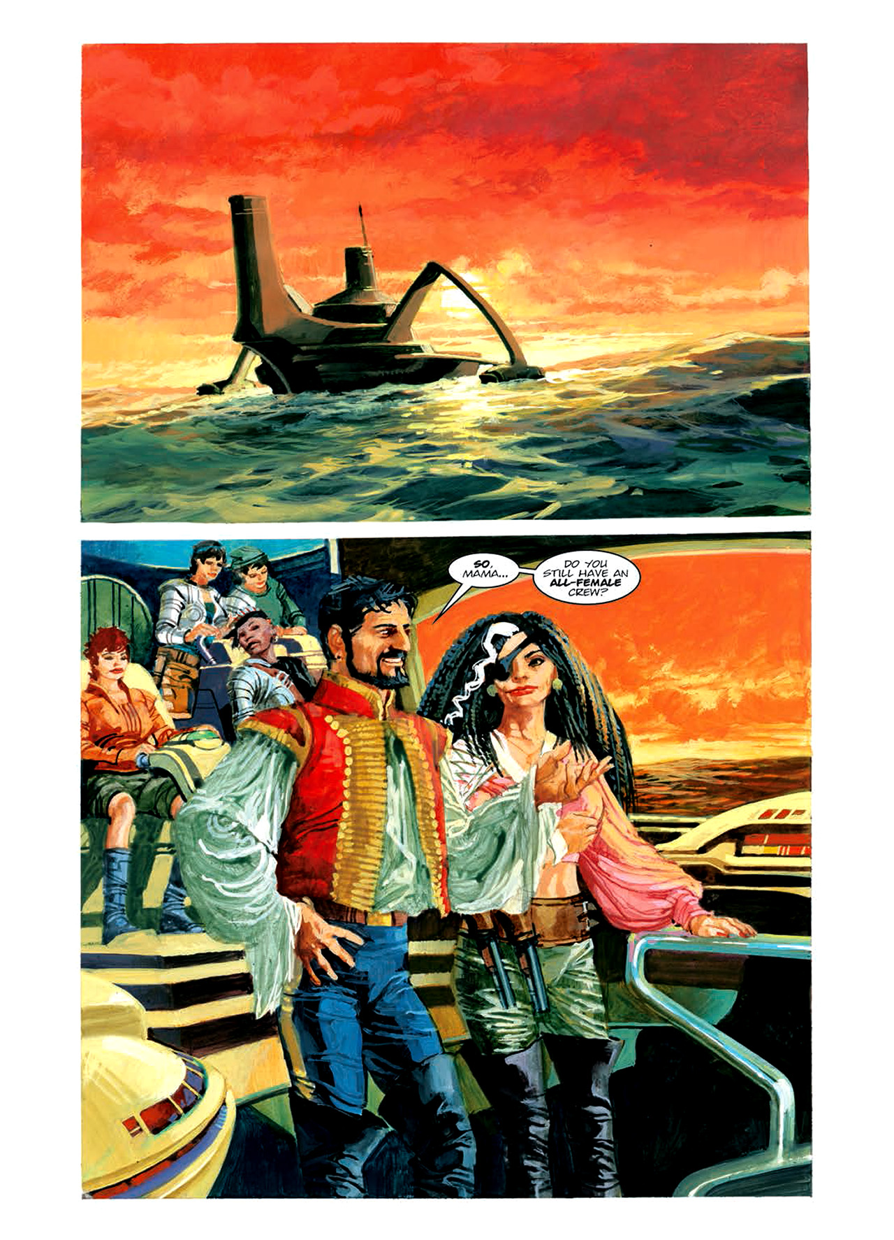 Read online Nikolai Dante comic -  Issue # TPB 6 - 132