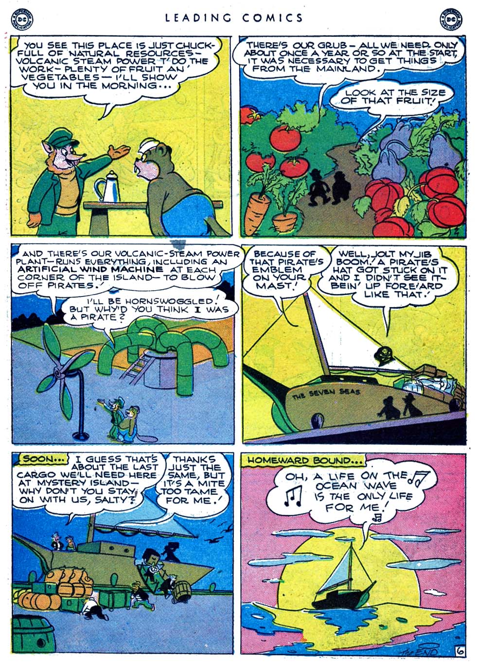 Read online Leading Comics comic -  Issue #17 - 23