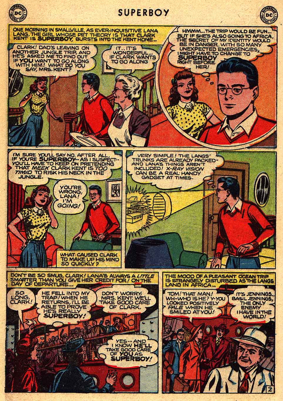 Read online Superboy (1949) comic -  Issue #19 - 16