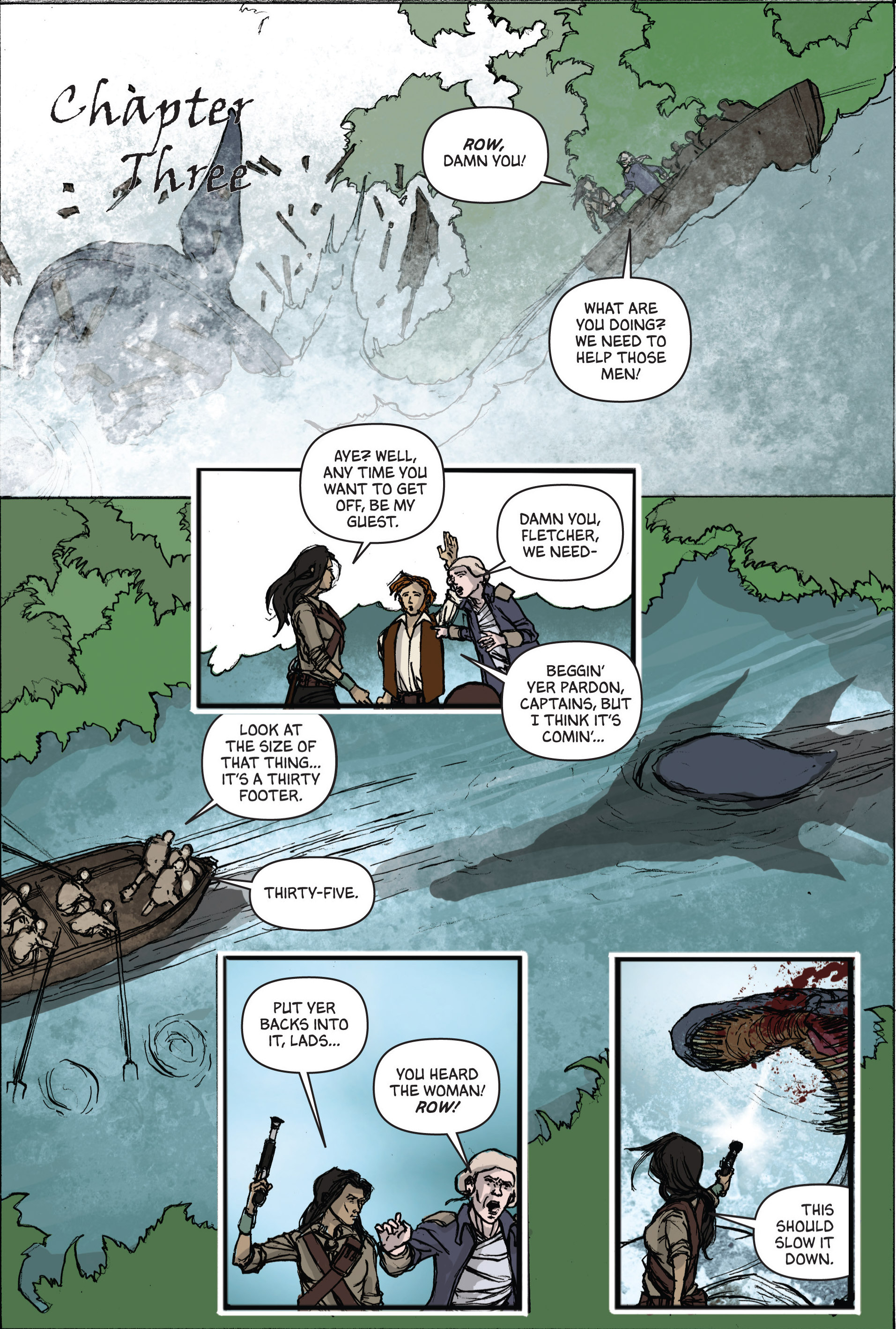 Read online Pirates of the Lost World comic -  Issue # TPB - 50