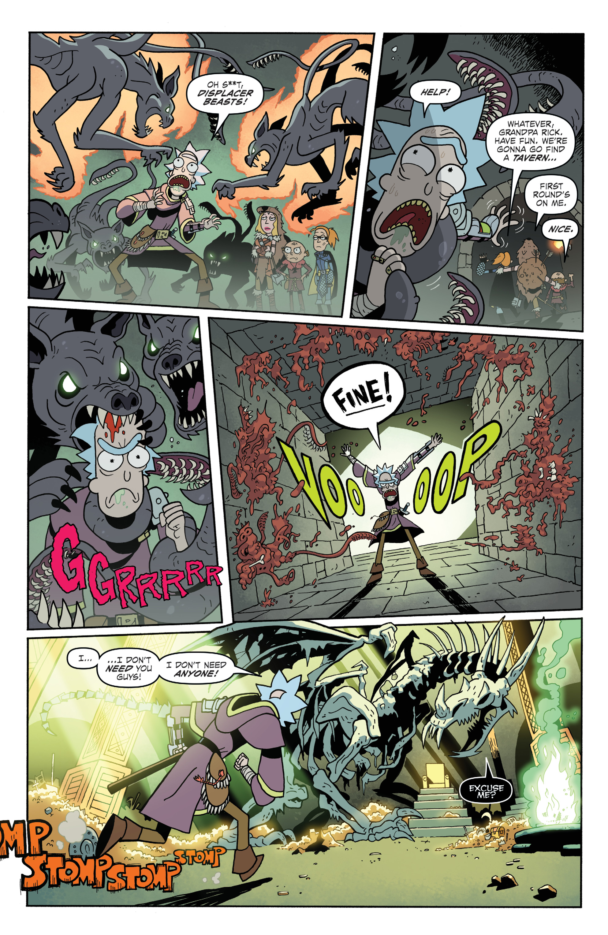 Read online Rick and Morty vs Dungeons & Dragons comic -  Issue # _TPB - 45