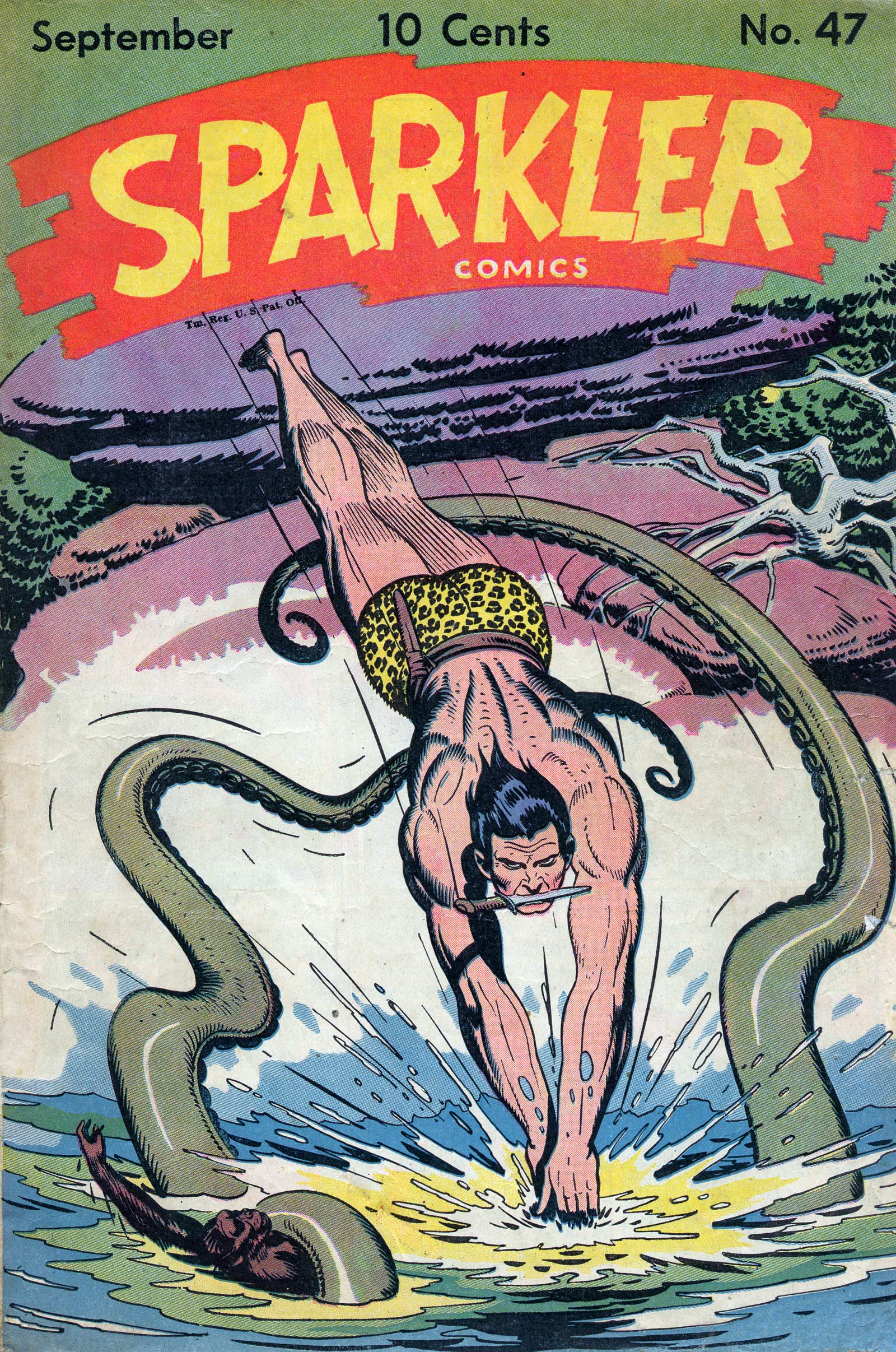 Read online Sparkler Comics comic -  Issue #47 - 1