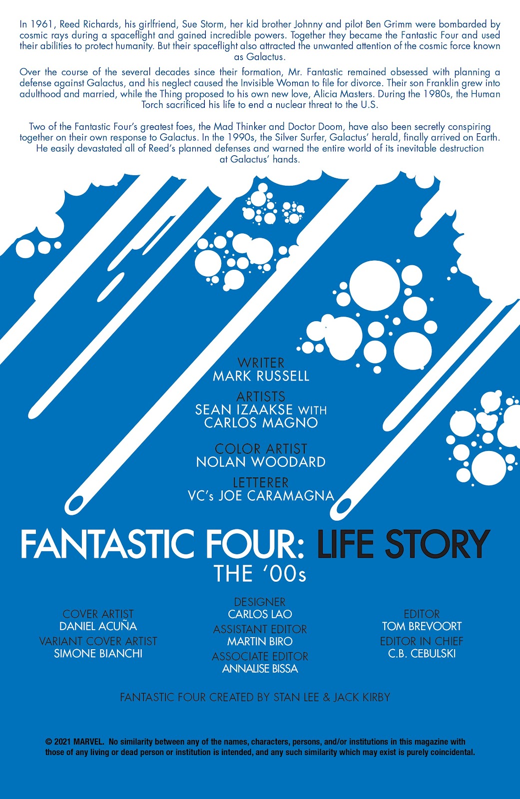 Fantastic Four: Life Story issue 5 - Page 2