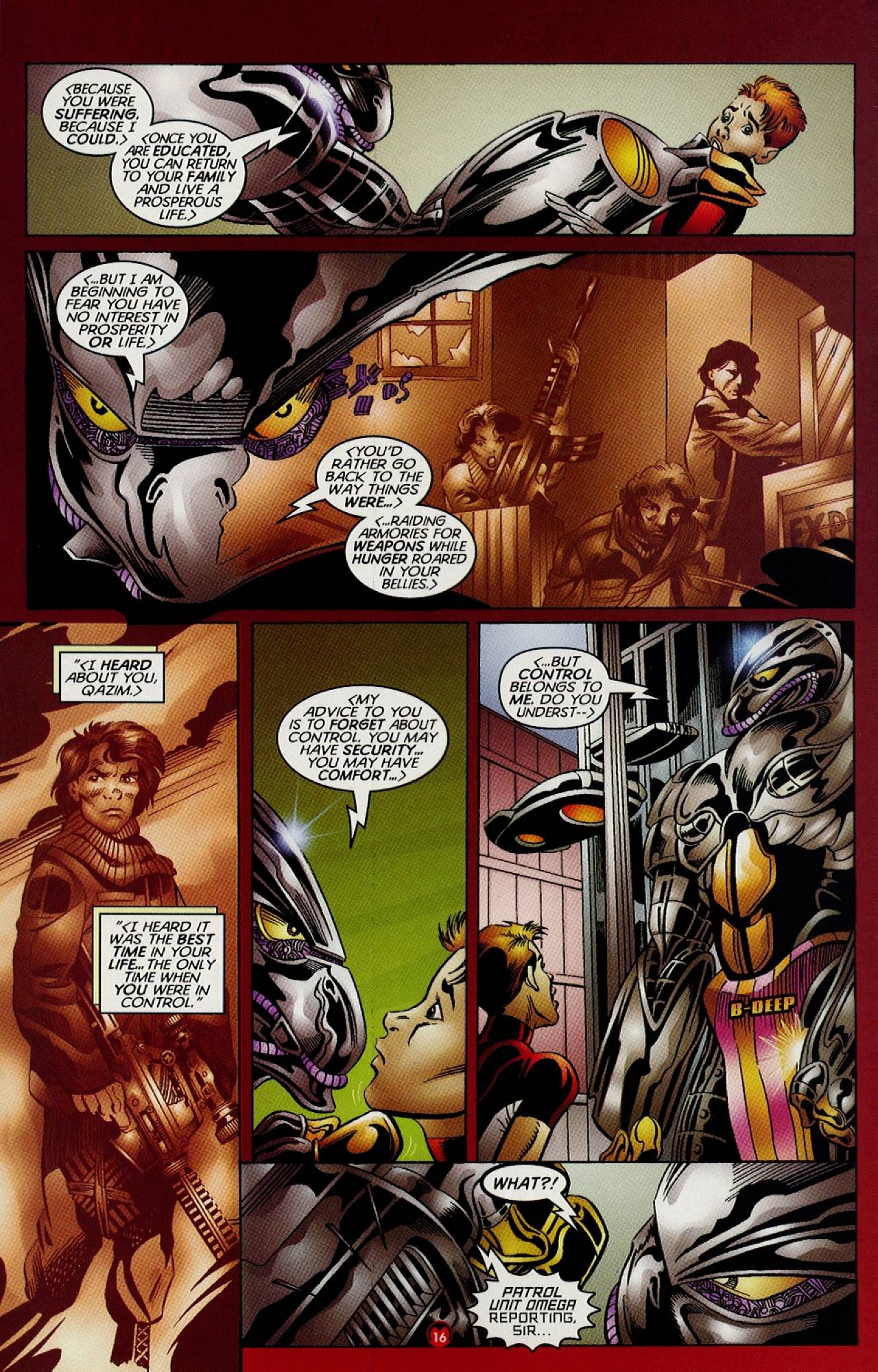 Read online Magnus Robot Fighter (1997) comic -  Issue #9 - 14