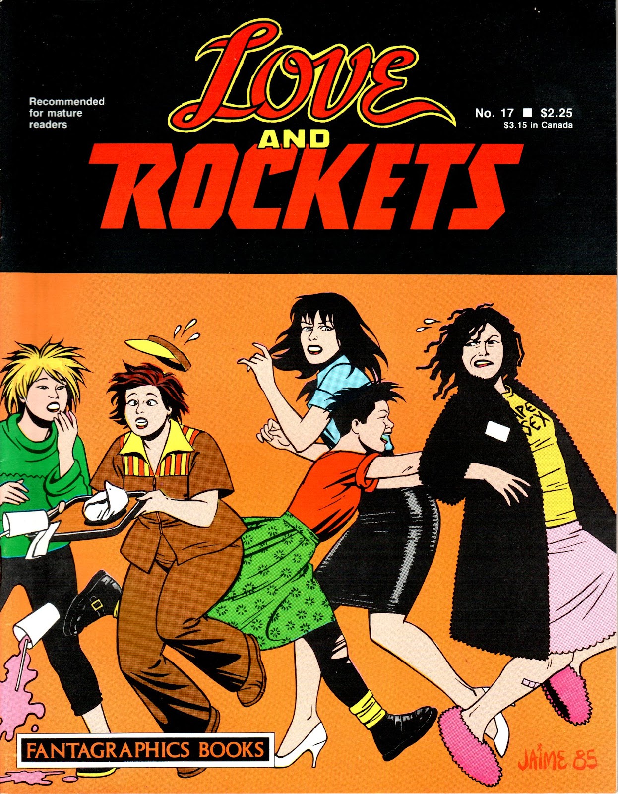 Love and Rockets (1982) issue 17 - Page 1