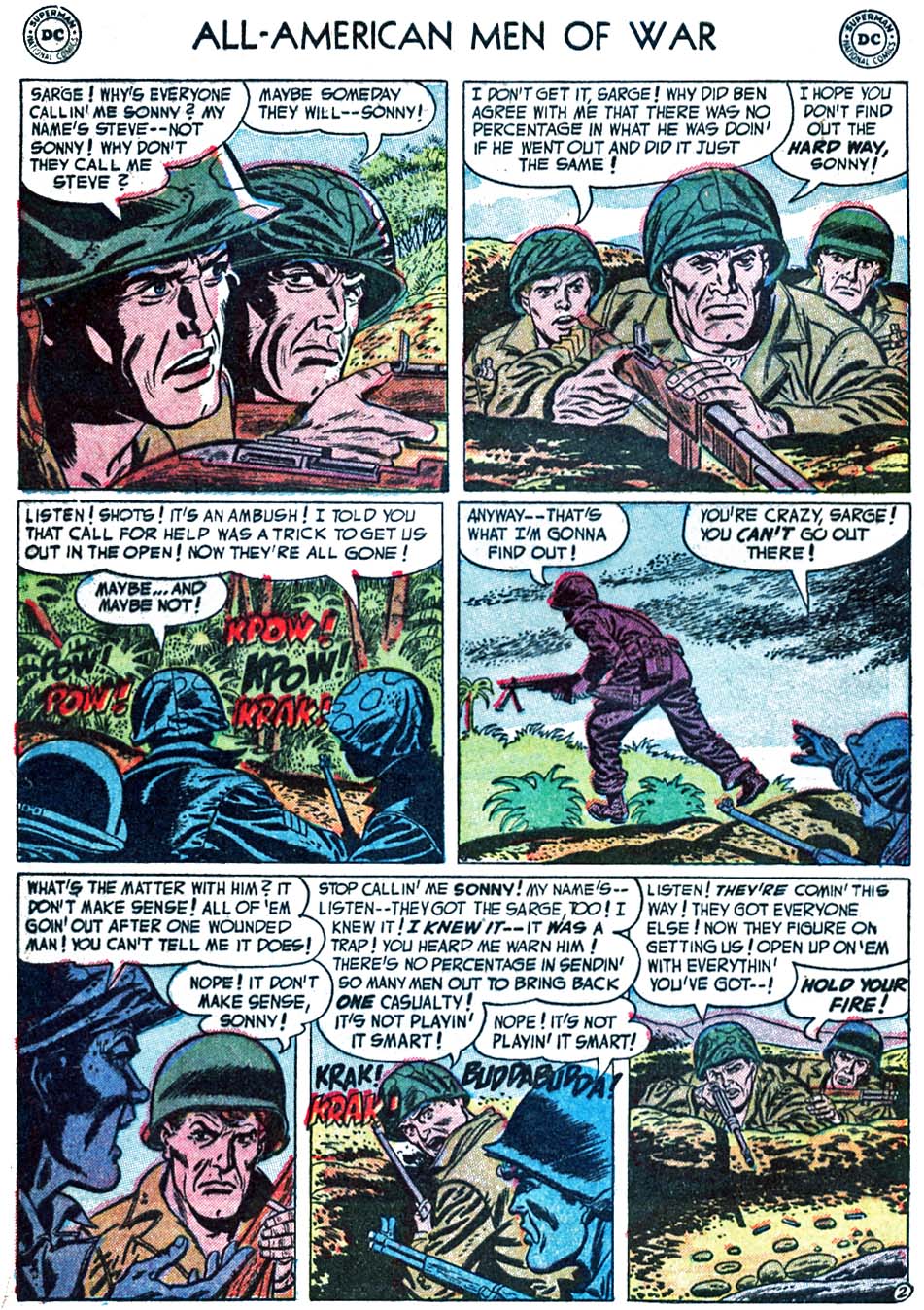 Read online All-American Men of War comic -  Issue #6 - 4